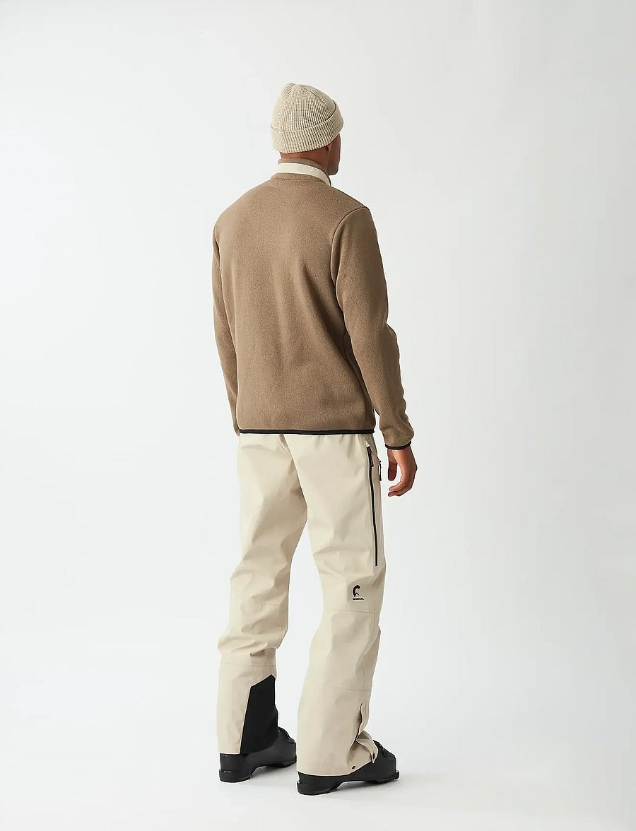 PICTURE ORGANIC CLOTHING - DAUWY FZ FLEECE - fleece og mellemlag - c shitake - 4