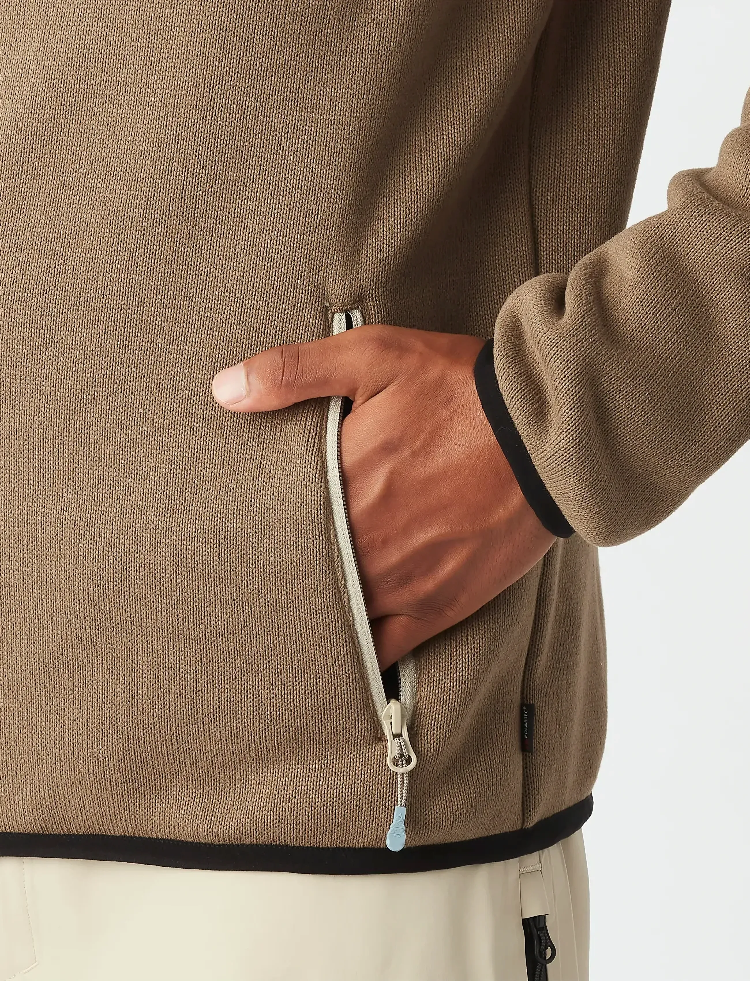 PICTURE ORGANIC CLOTHING - DAUWY FZ FLEECE - fleece og mellemlag - c shitake - 5
