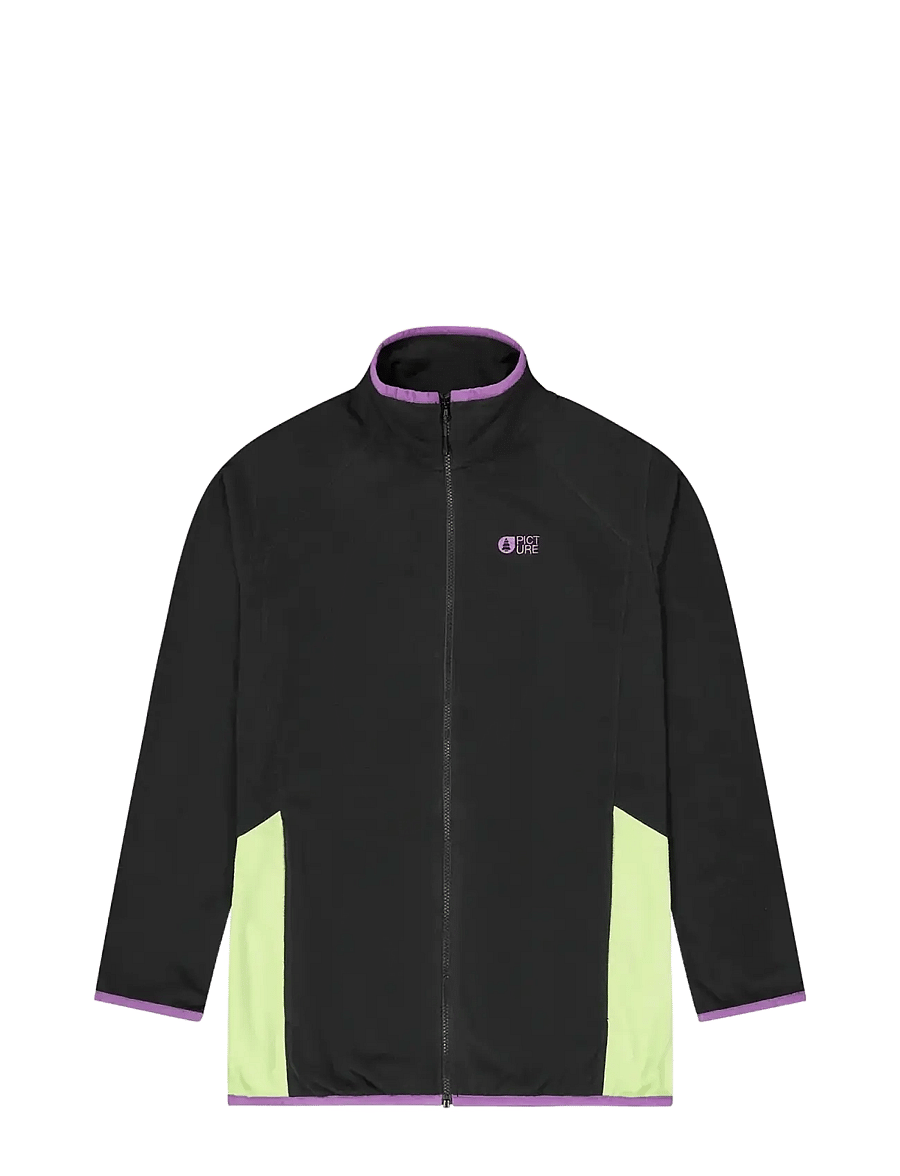 PICTURE ORGANIC CLOTHING - INARIA M FZ FLEECE - fleece og mellemlag - b black - 1