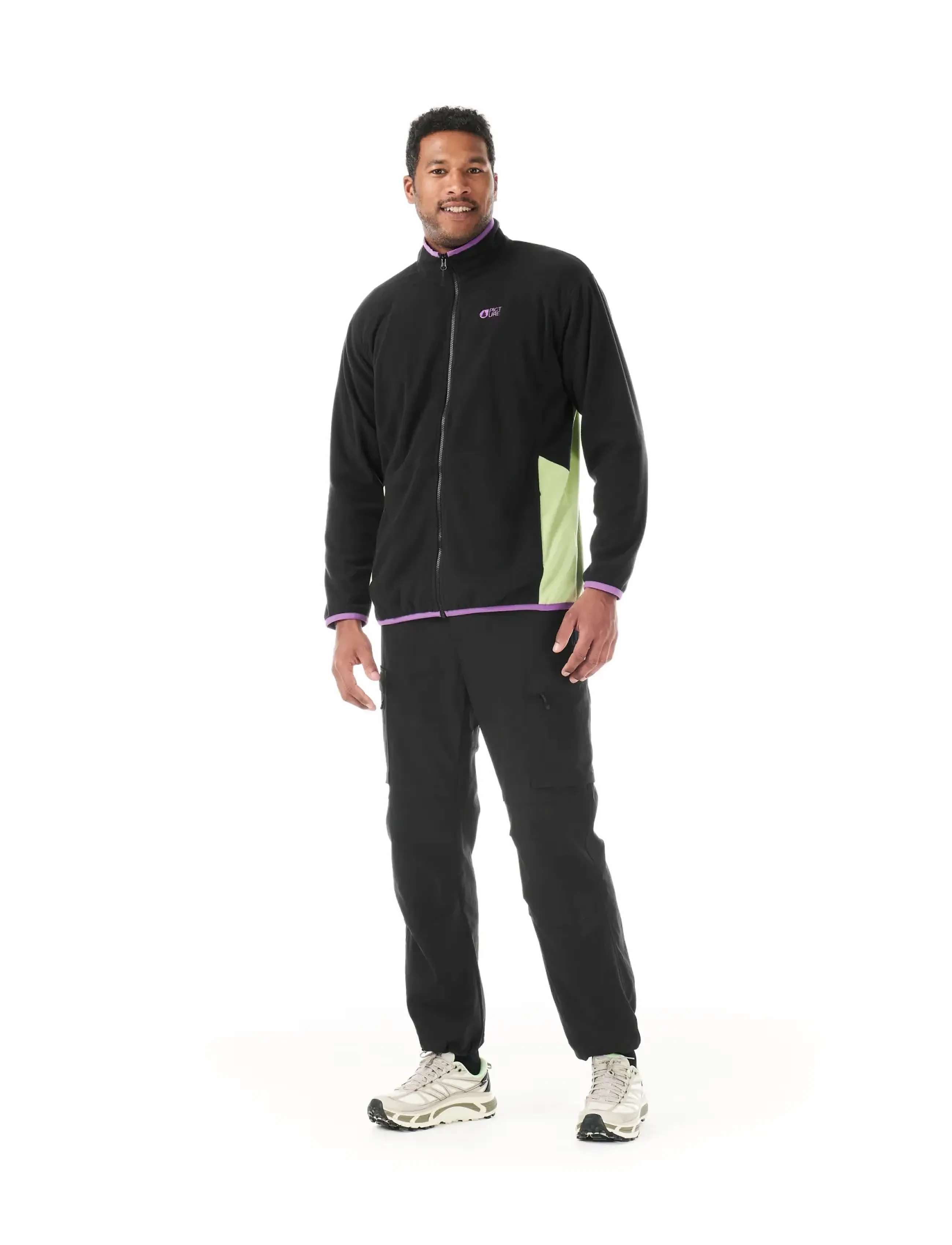 PICTURE ORGANIC CLOTHING - INARIA M FZ FLEECE - fleece og mellemlag - b black - 3