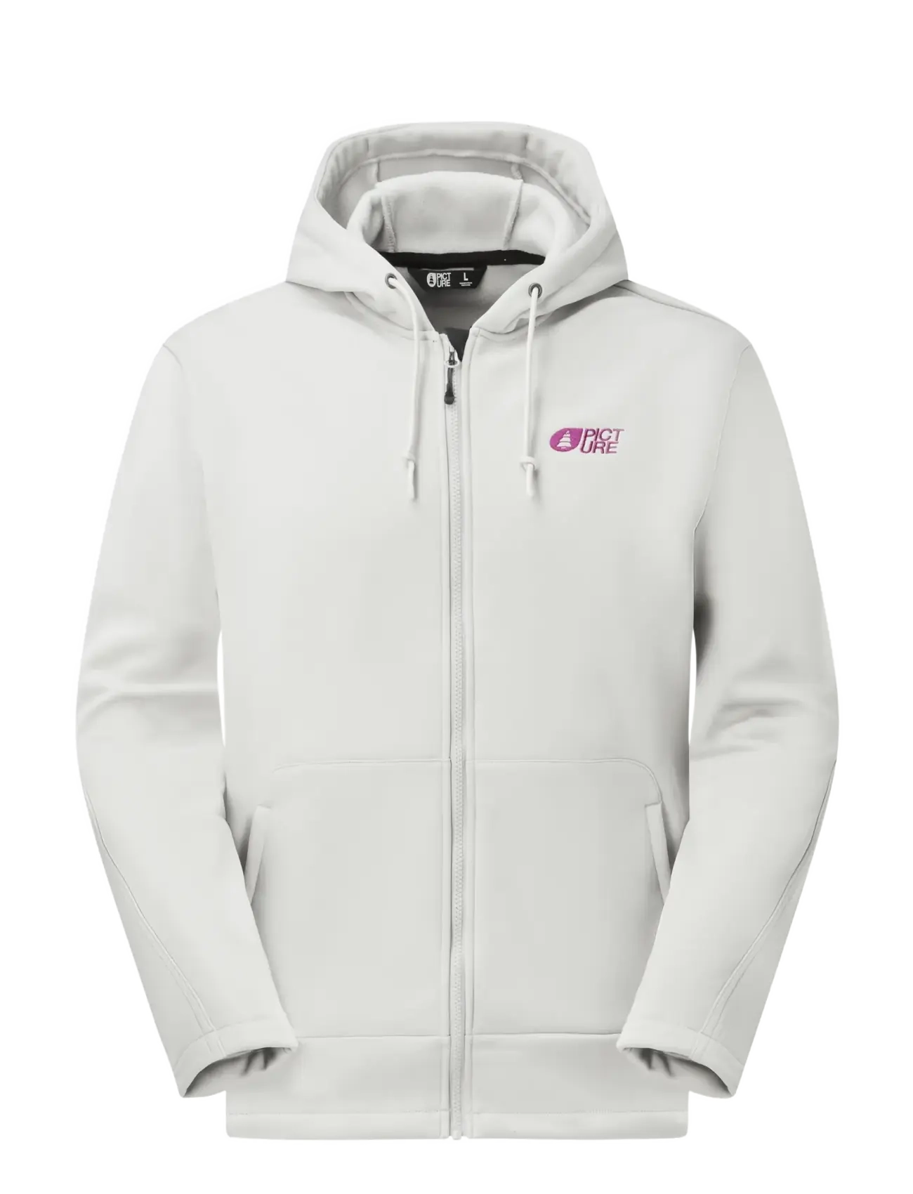 PICTURE ORGANIC CLOTHING PARK ZIP TECH HOODIE - Sweatshirts - VAPOR GREY / grey