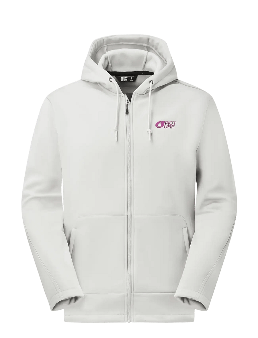 PICTURE ORGANIC CLOTHING - PARK ZIP TECH HOODIE - huvtröjor - vapor grey - 1