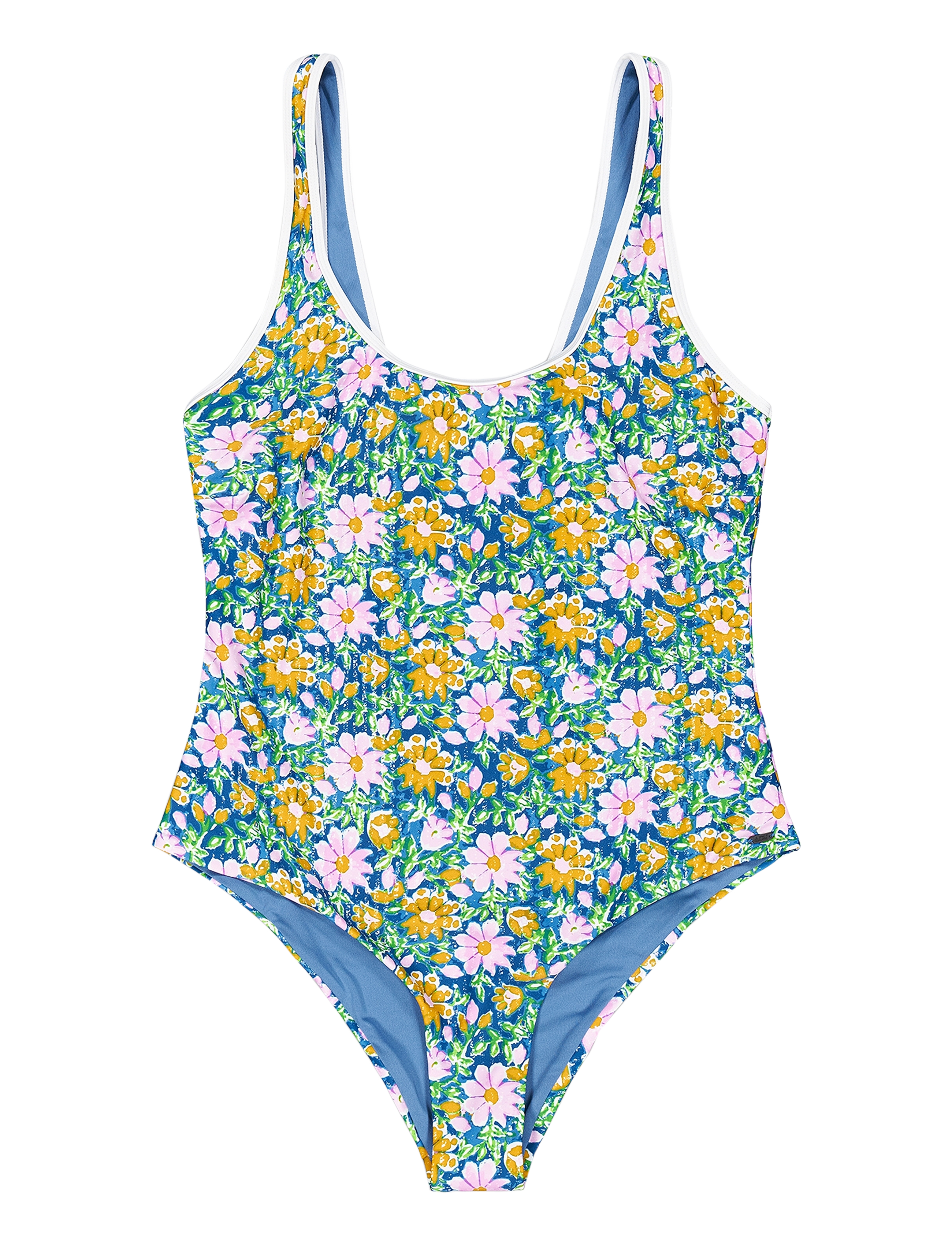 PICTURE ORGANIC CLOTHING NANOE PRINTED SWIMSUIT - Bademode - A MYOSOTIS PRINT / multi