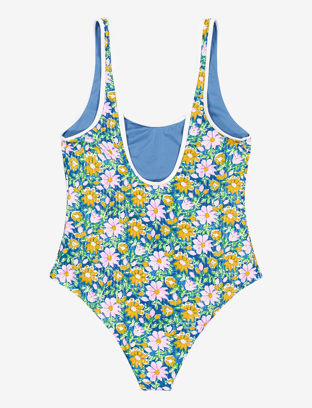 PICTURE ORGANIC CLOTHING - NANOE PRINTED SWIMSUIT - badedragter - a myosotis print - 2