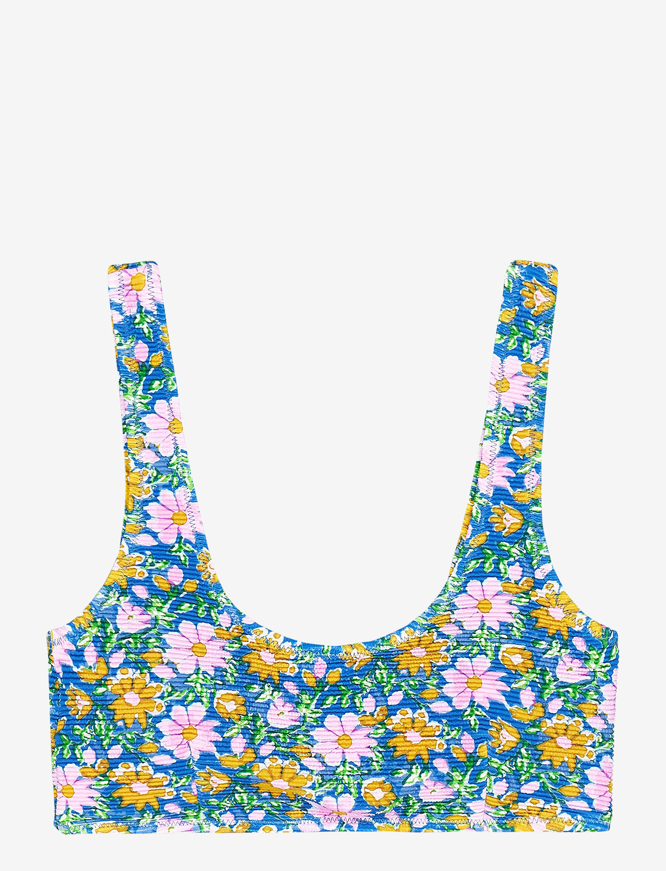 PICTURE ORGANIC CLOTHING - WAHINE PRINTED TOP - sportiga badkläder - d myosotis print - 1