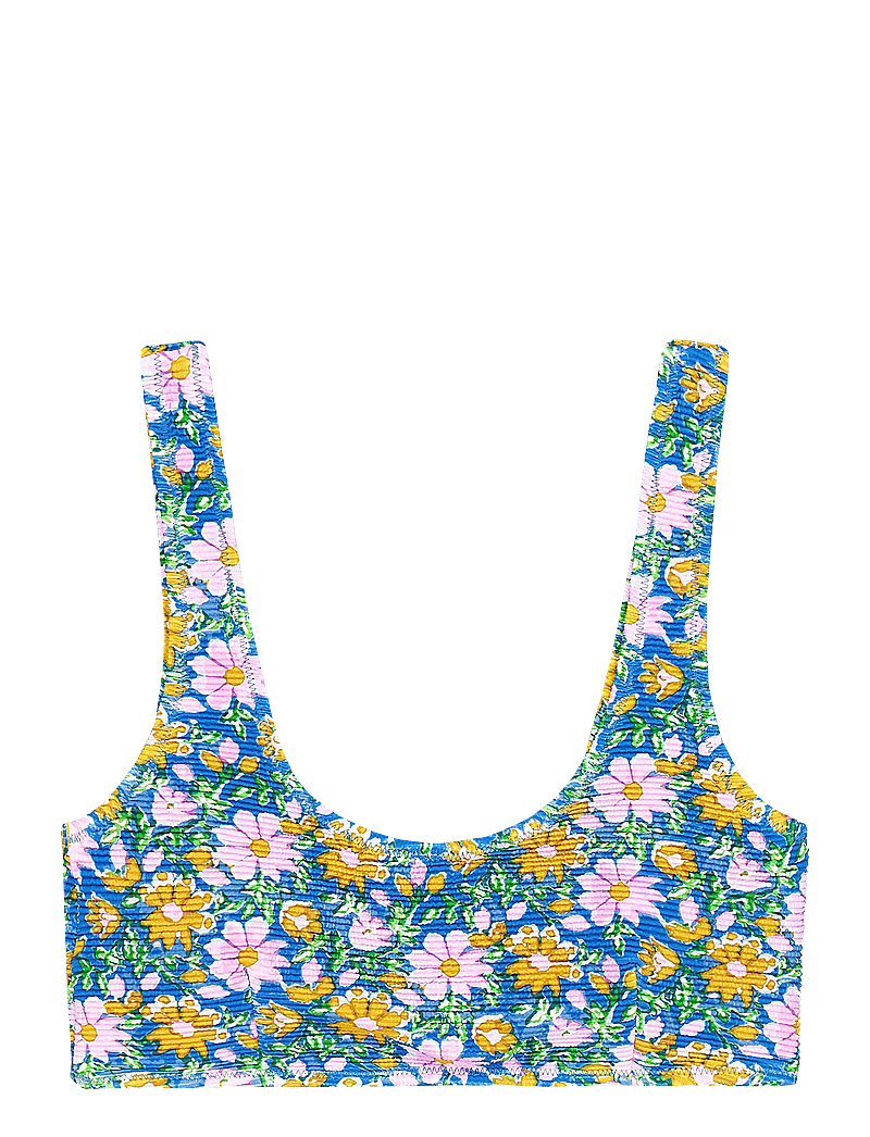 PICTURE ORGANIC CLOTHING - WAHINE PRINTED TOP - sportiga badkläder - d myosotis print - 1