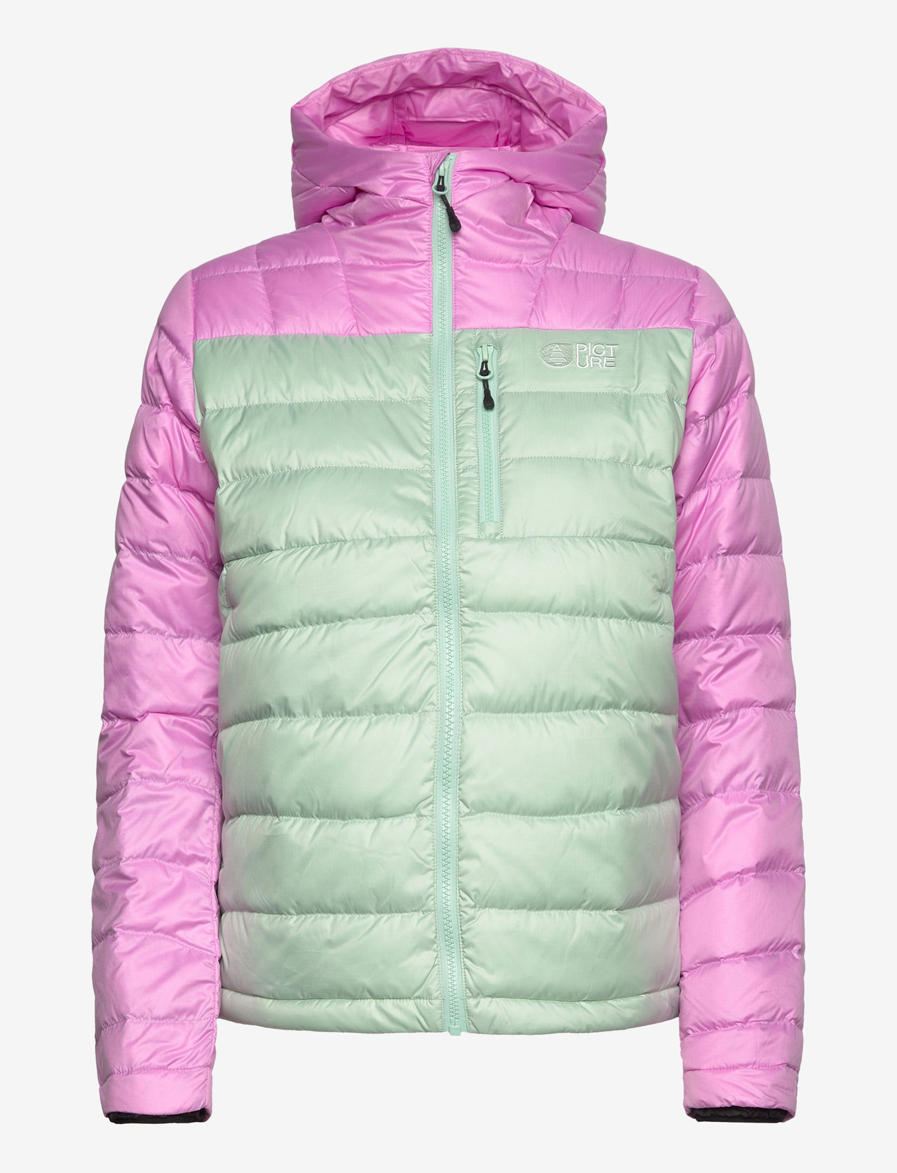 PICTURE ORGANIC CLOTHING - MID PUFF DOWN W JKT - outdoor jacken - silt green orchid - 1