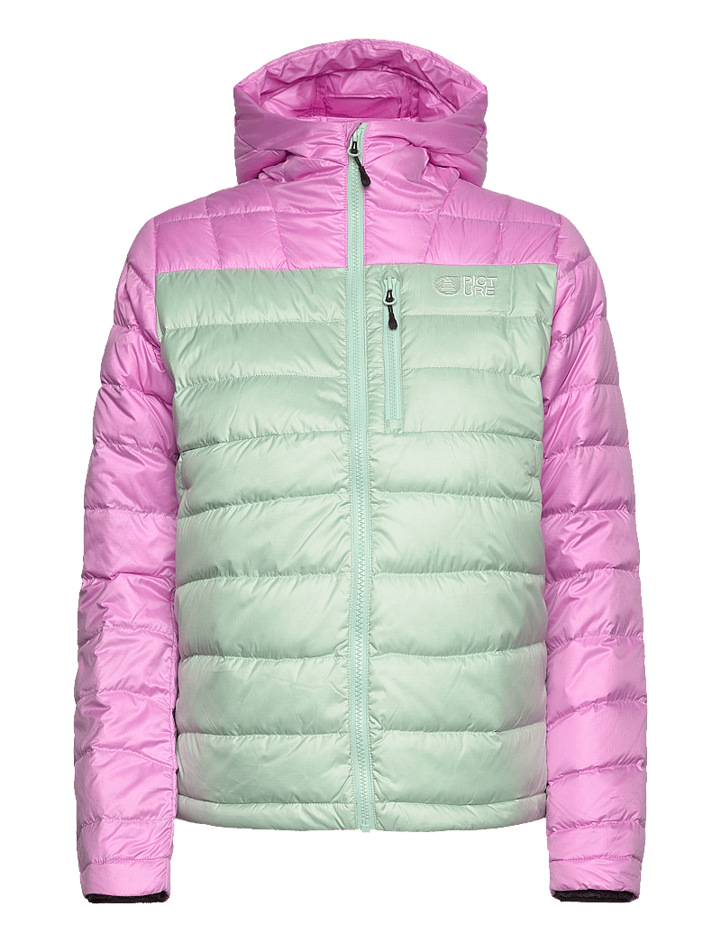 PICTURE ORGANIC CLOTHING - MID PUFF DOWN W JKT - outdoor jacken - silt green orchid - 1