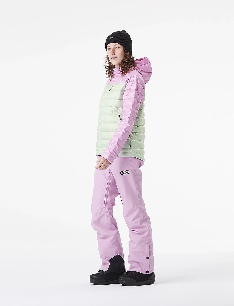 PICTURE ORGANIC CLOTHING - MID PUFF DOWN W JKT - outdoor jacken - silt green orchid - 5