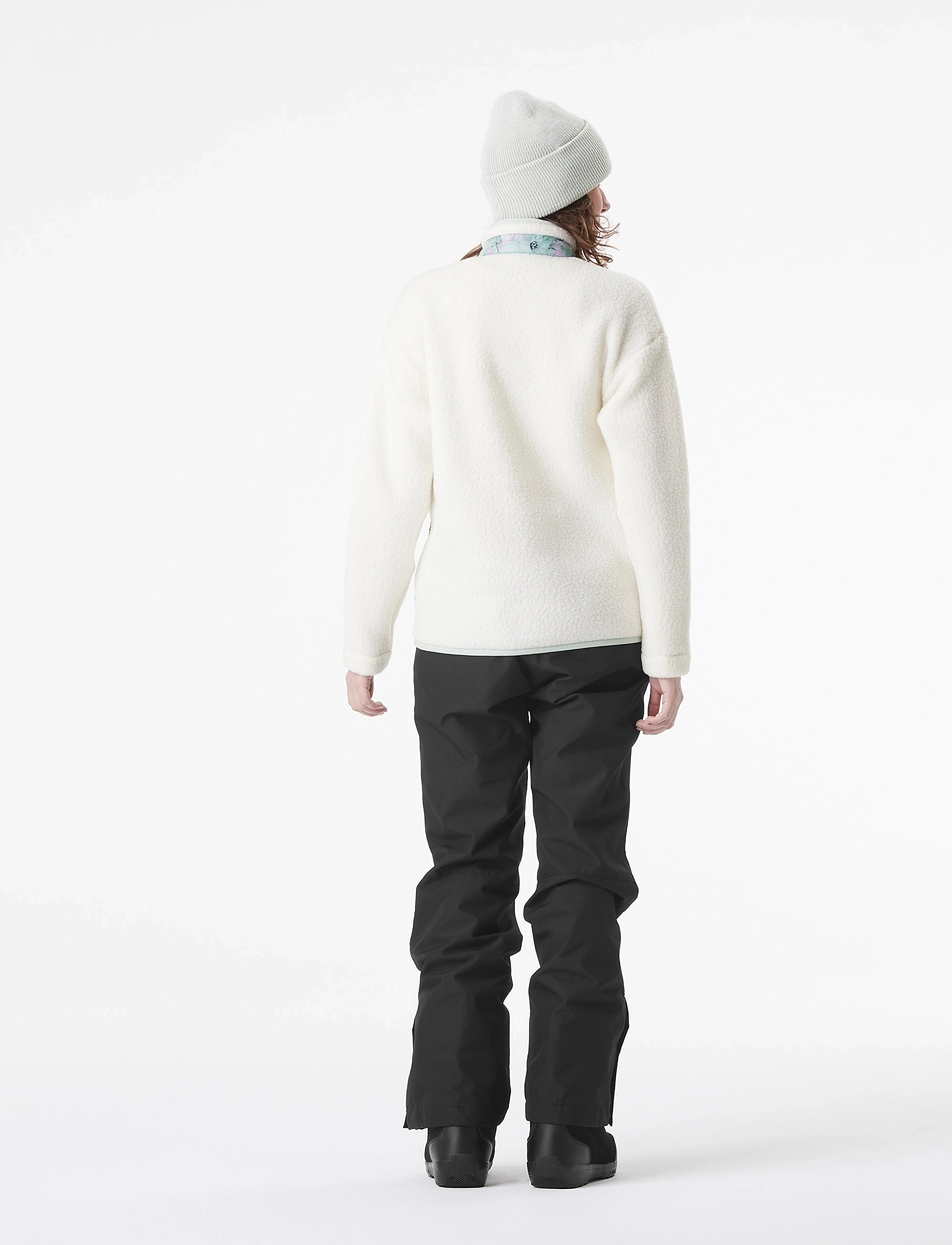 PICTURE ORGANIC CLOTHING - NAATIL 1/4 FLEECE - fleecejacken - light milk - 4