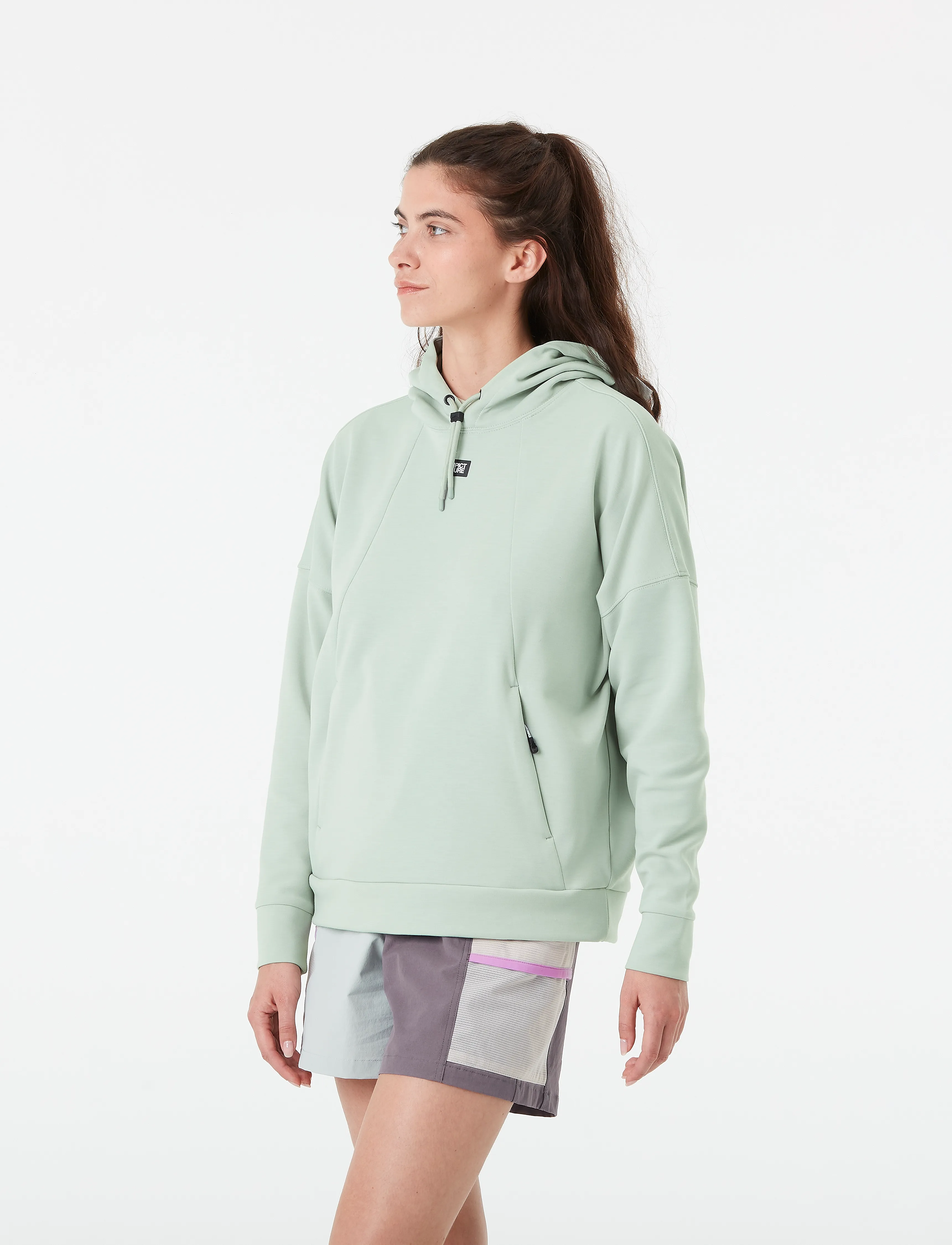 PICTURE ORGANIC CLOTHING - PLURIS W TECH HOODIE - sweats et sweats à capuche - a cloudy blue - 3