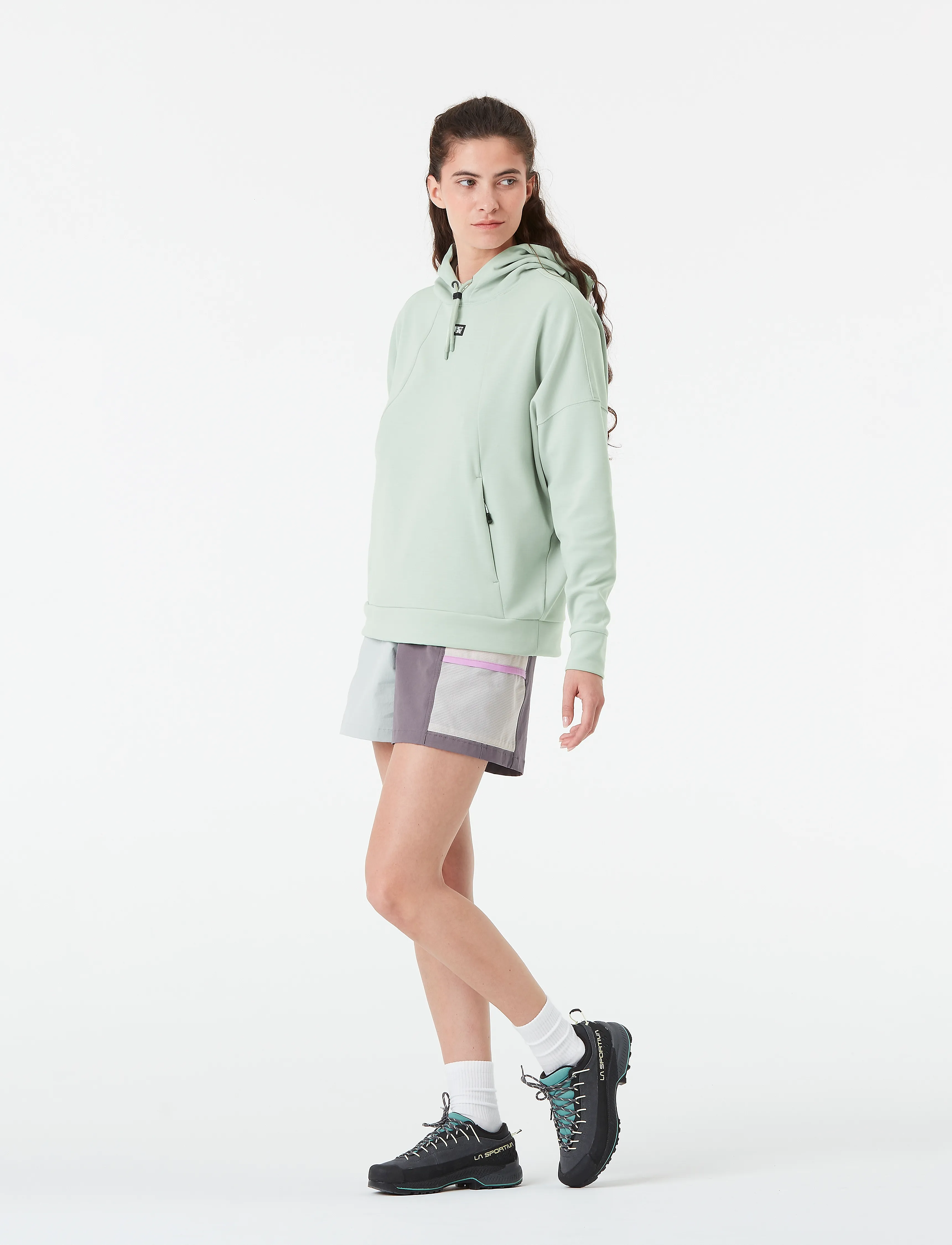 PICTURE ORGANIC CLOTHING - PLURIS W TECH HOODIE - sweats et sweats à capuche - a cloudy blue - 4