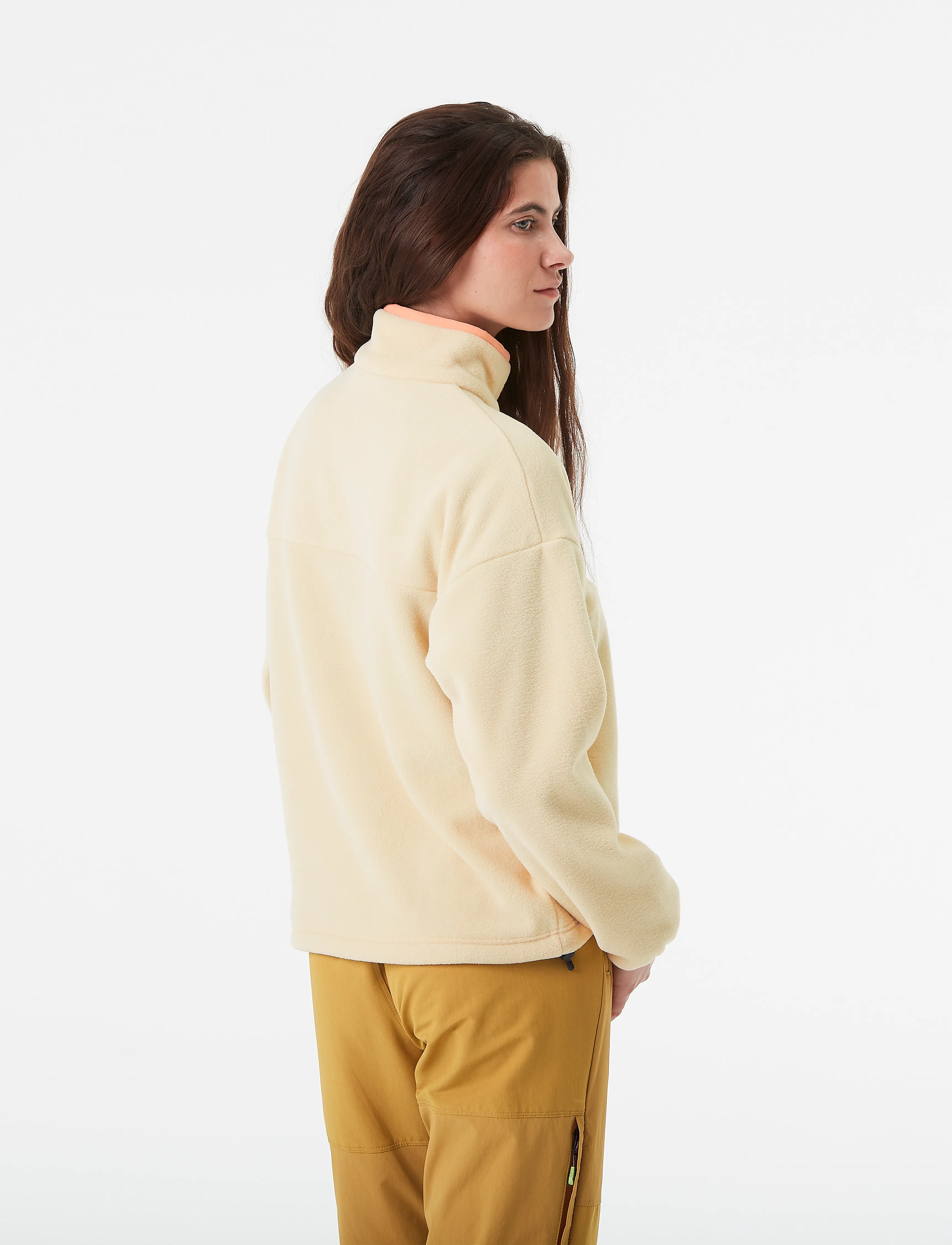 PICTURE ORGANIC CLOTHING - ARCCA W 1/4 FLEECE - overdele - a wood ash - 4
