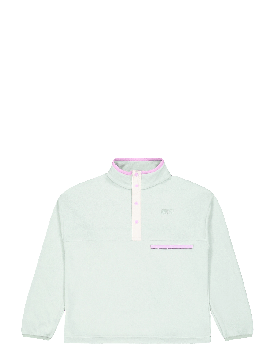 PICTURE ORGANIC CLOTHING - ARCCA W 1/4 FLEECE - hauts - b cloudy blue - 1