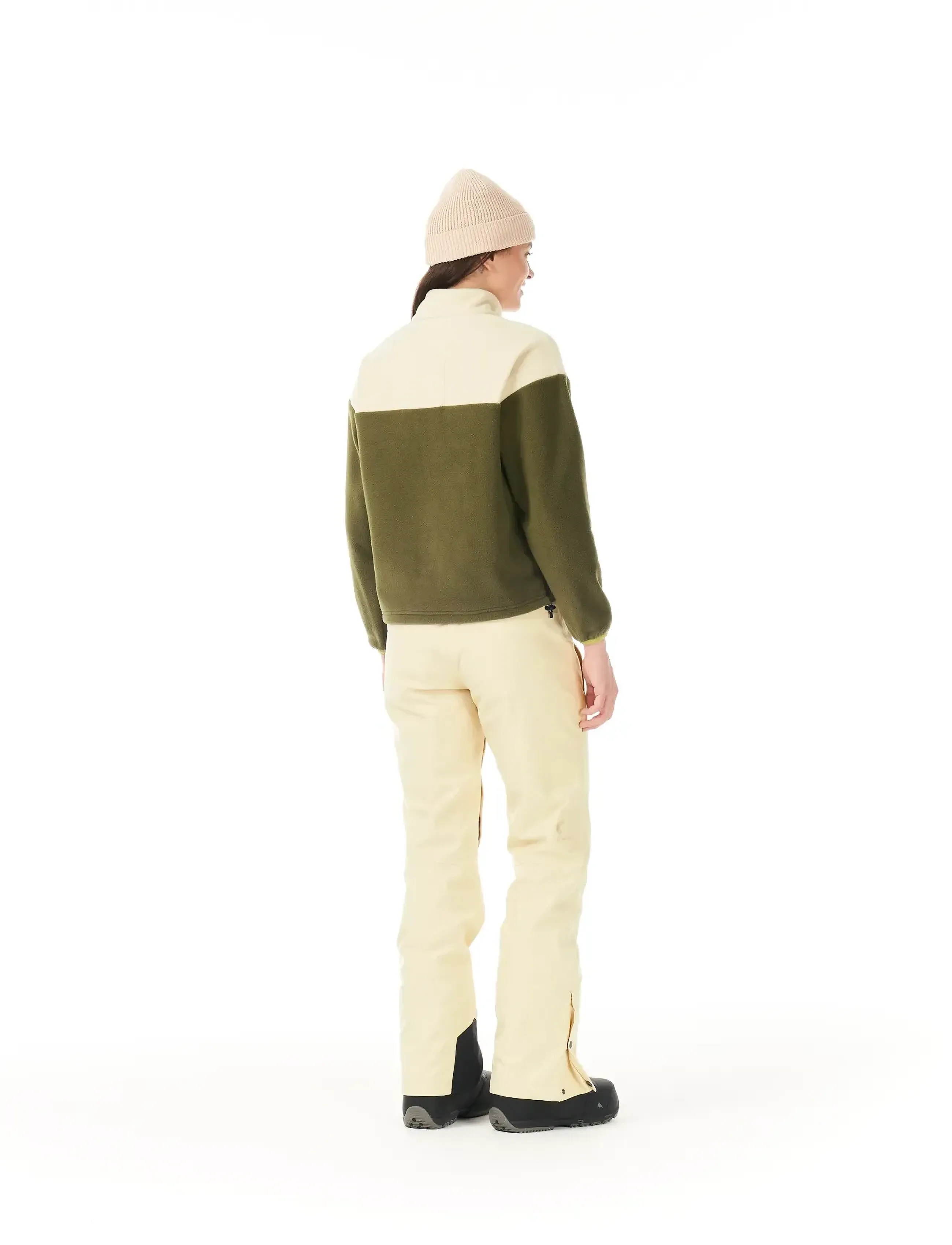 PICTURE ORGANIC CLOTHING - ARCCA W 1/4 FLEECE - overdele - a tobacco - 4