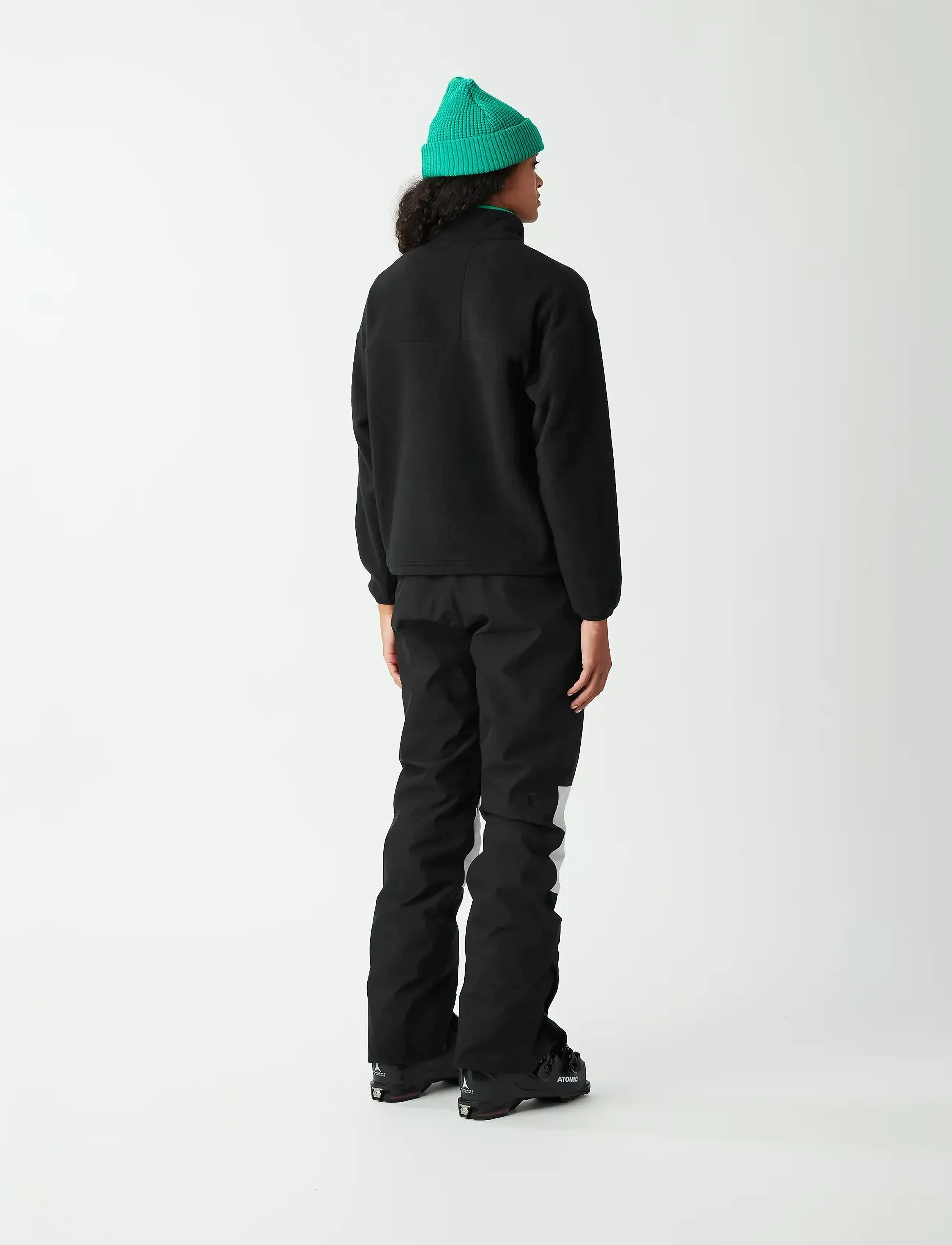 PICTURE ORGANIC CLOTHING - ARCCA W 1/4 FLEECE - viršutinės dalies drabužiai - b black - 4