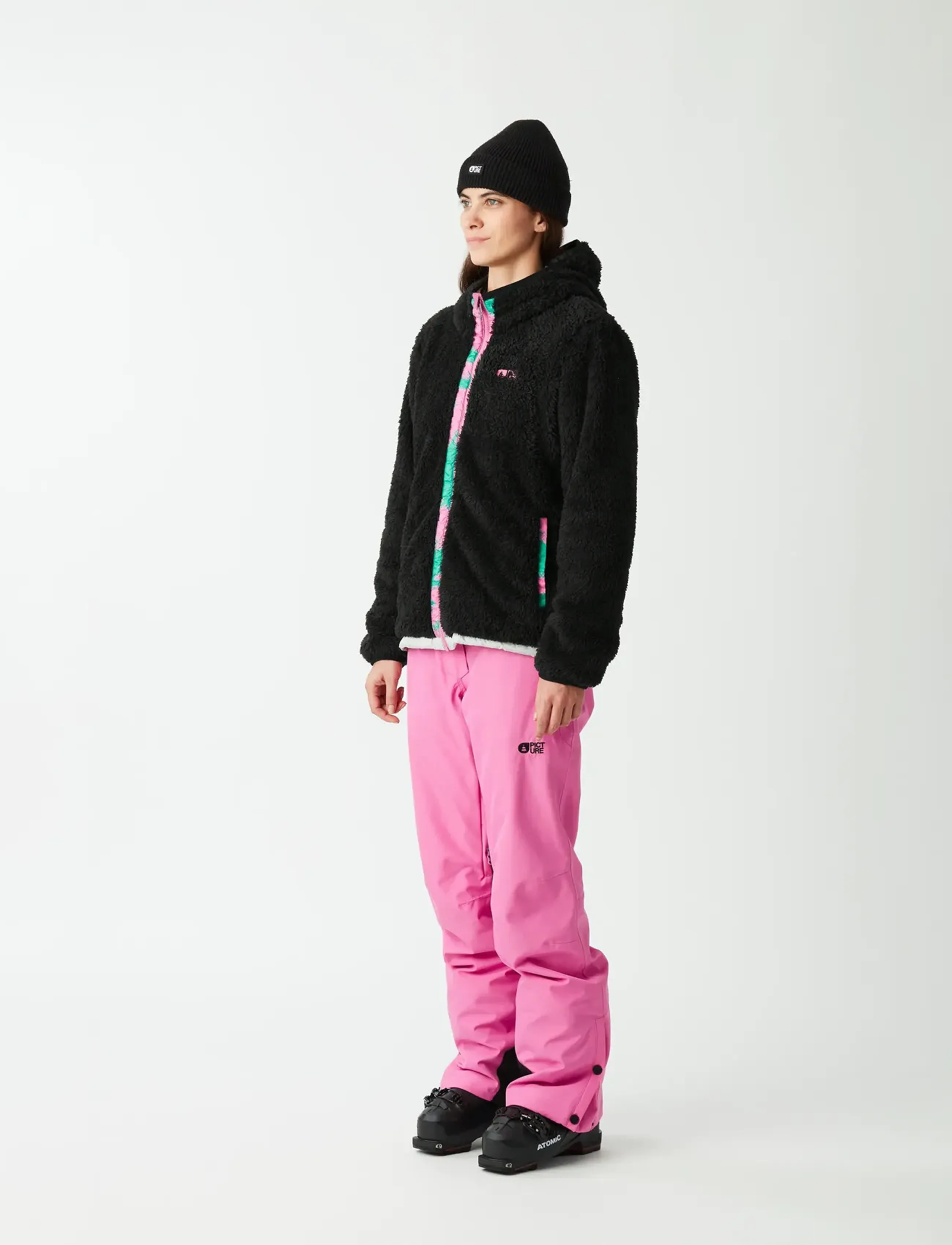 PICTURE ORGANIC CLOTHING Posy Jkt, Polstret Hættejakke, Multi/mønstret, Str: S
