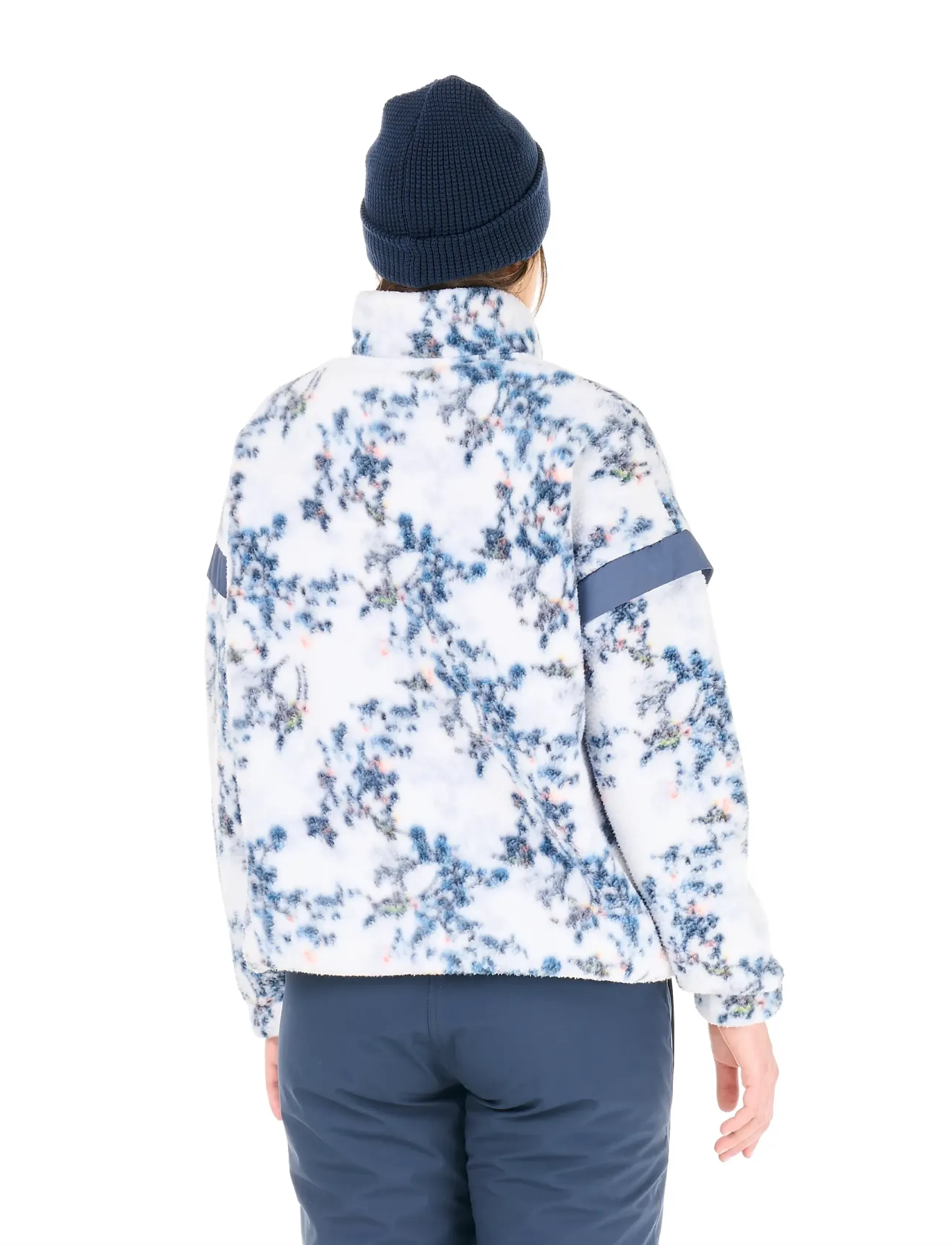 PICTURE ORGANIC CLOTHING - VELORA PRINTED 1/4 FLEECE - schrubby print - 5