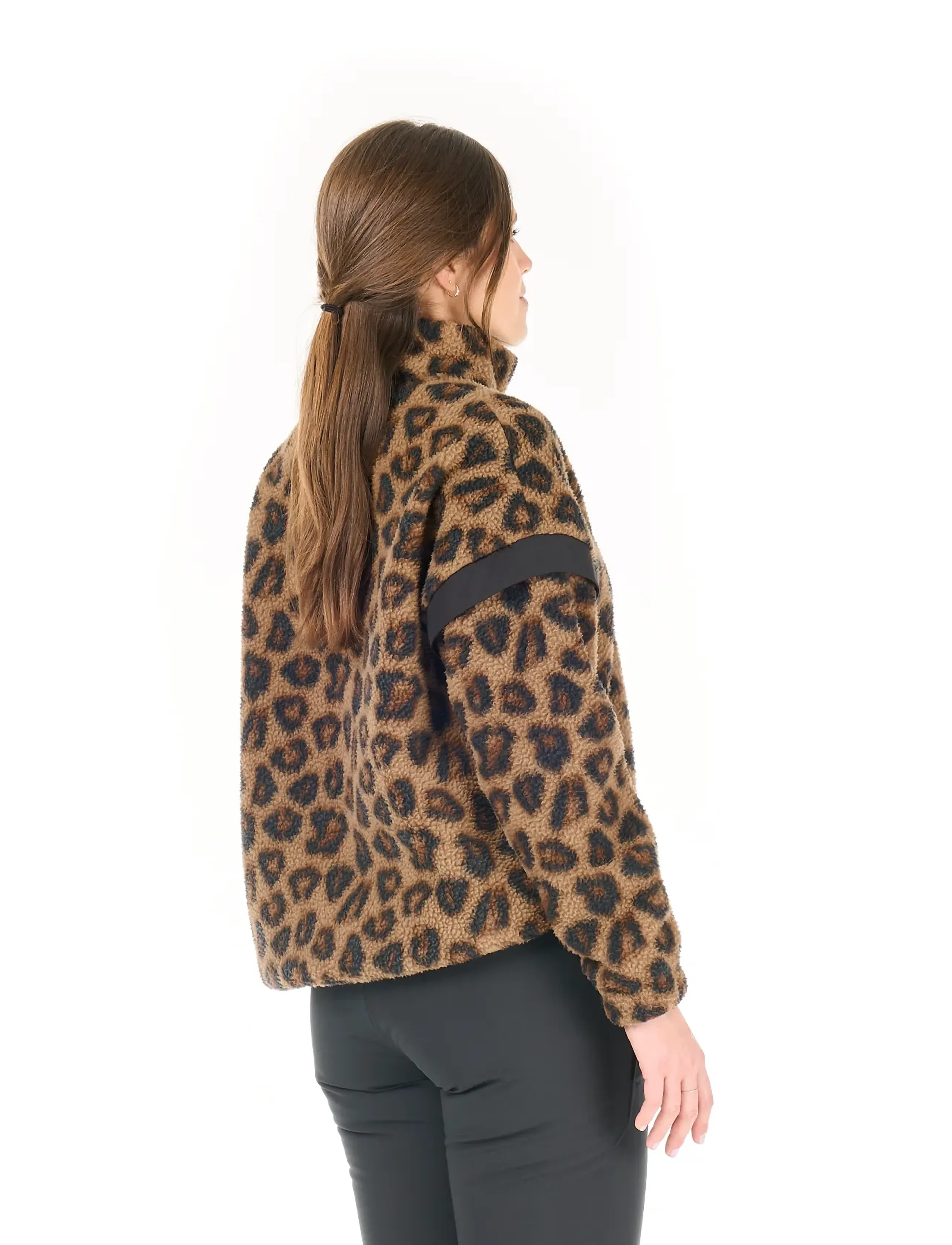 PICTURE ORGANIC CLOTHING - VELORA PRINTED 1/4 FLEECE - wild spot print - 4