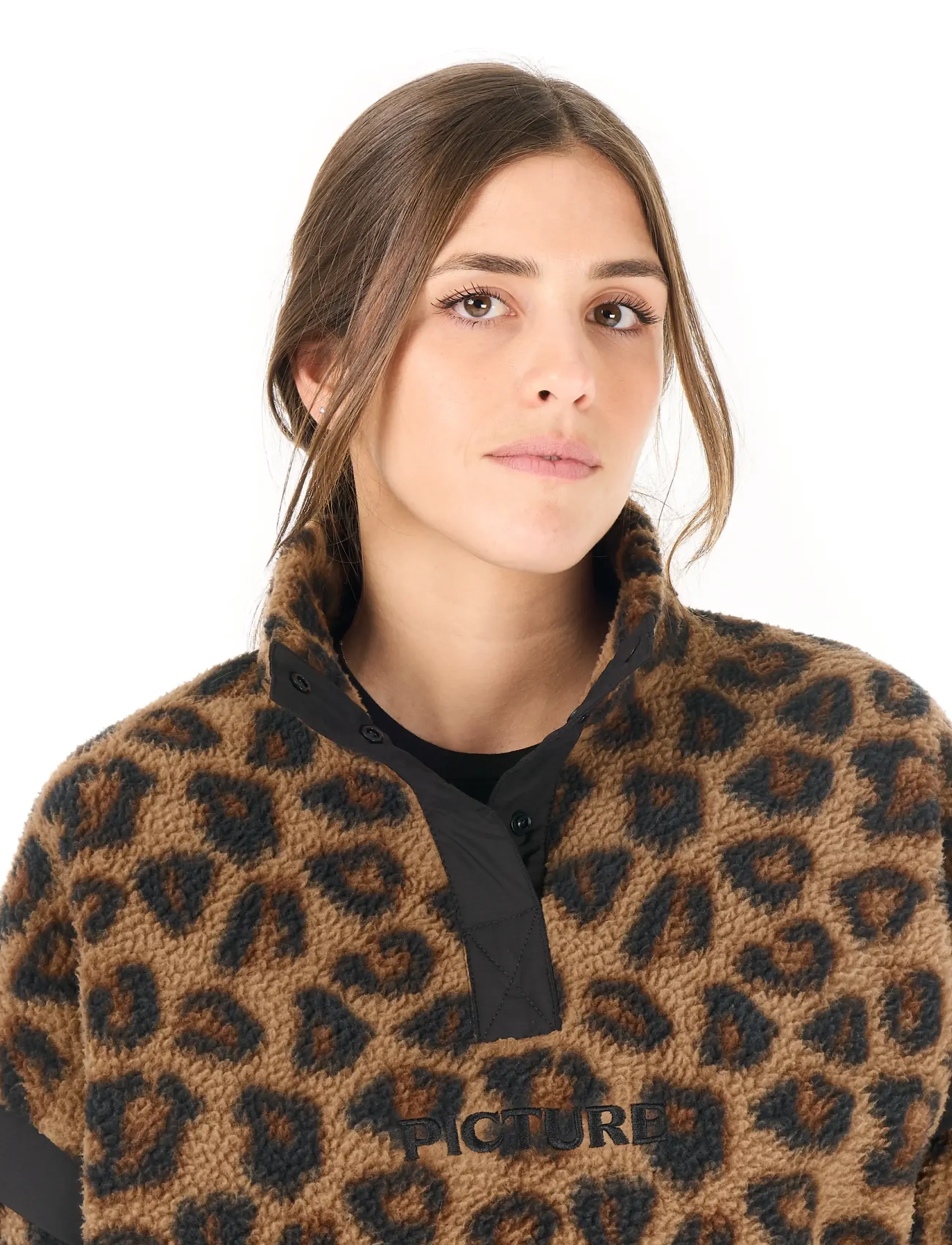 PICTURE ORGANIC CLOTHING Velora Printed 1/4 Fleece tröjor dam – bild 5