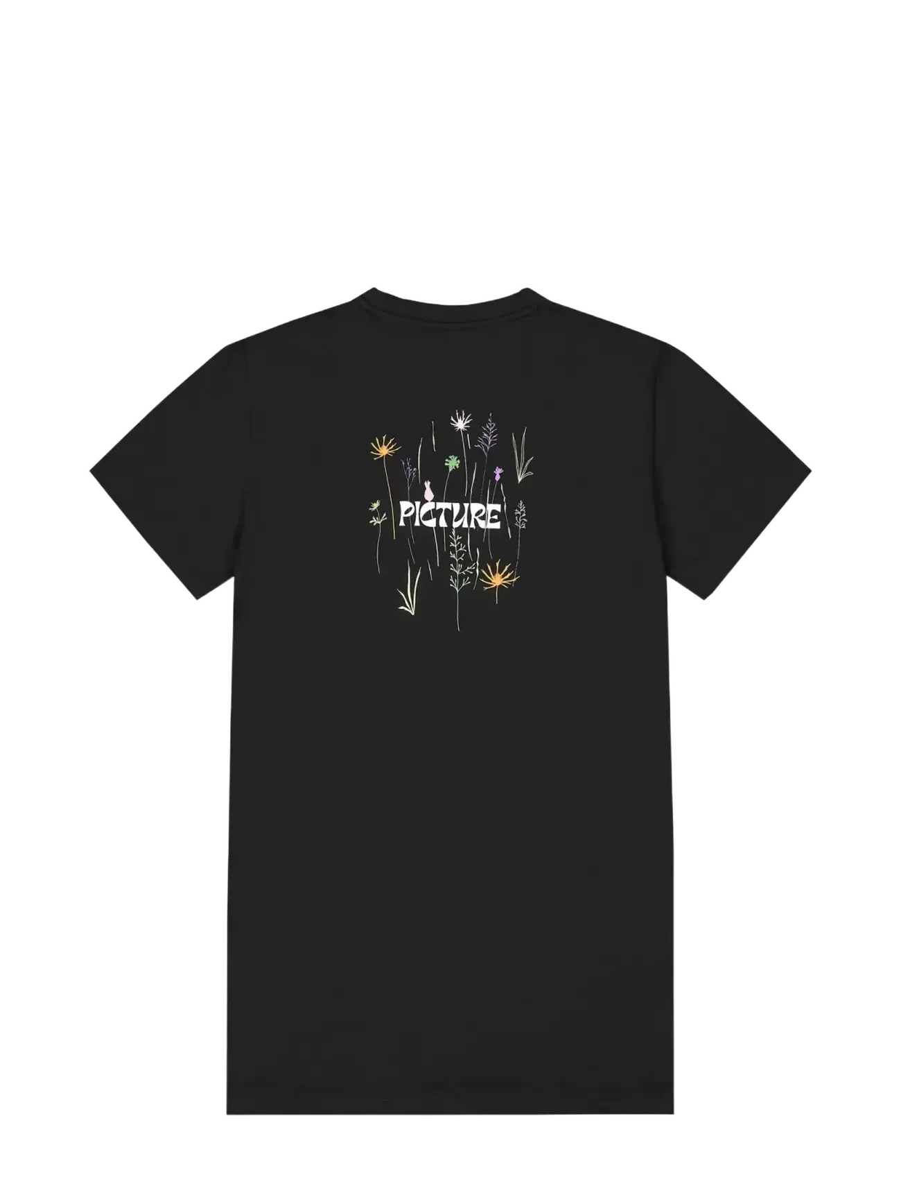 PICTURE ORGANIC CLOTHING - MINDA DRESS - t-shirts - black - 2