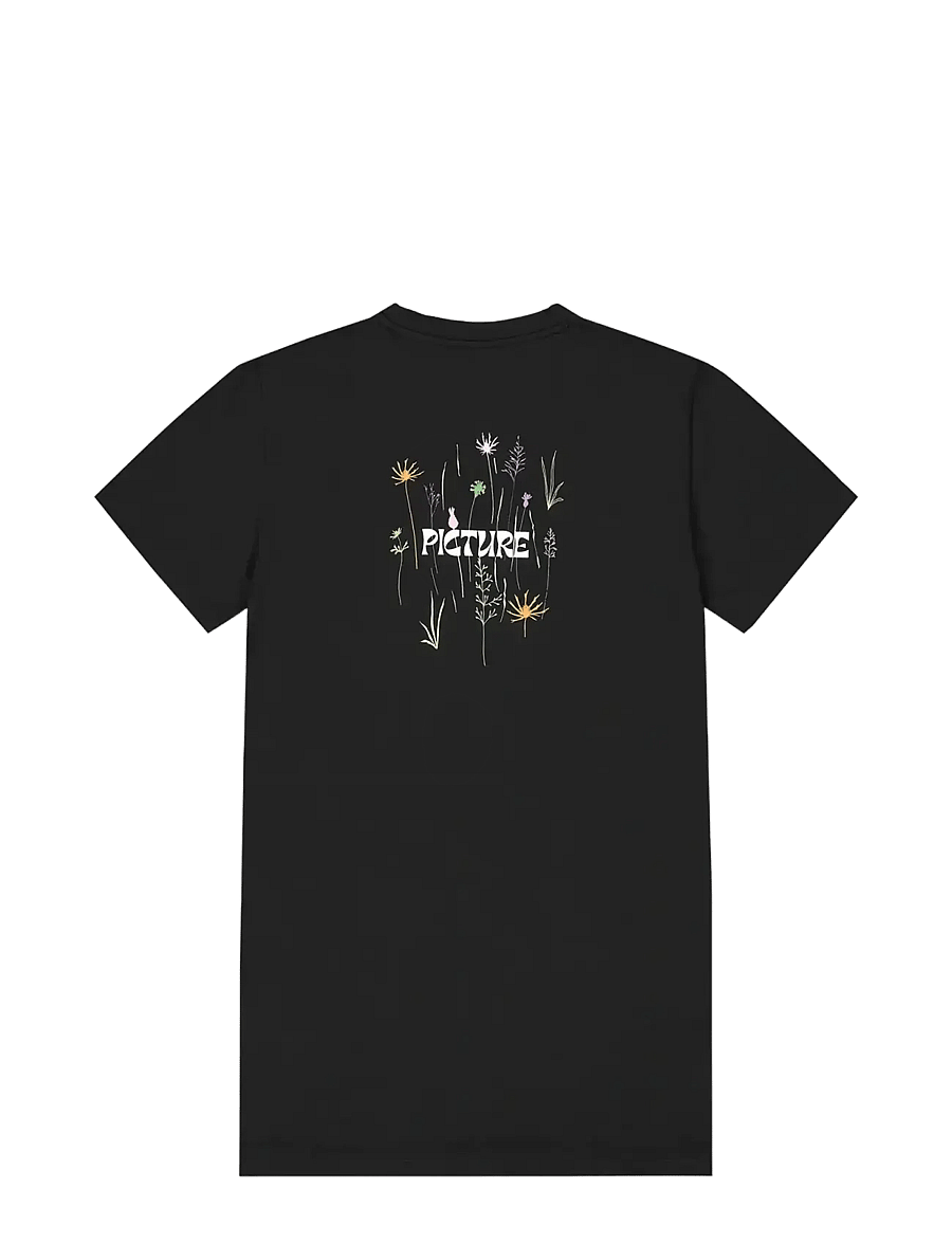 PICTURE ORGANIC CLOTHING - MINDA DRESS - t-shirts - black - 2