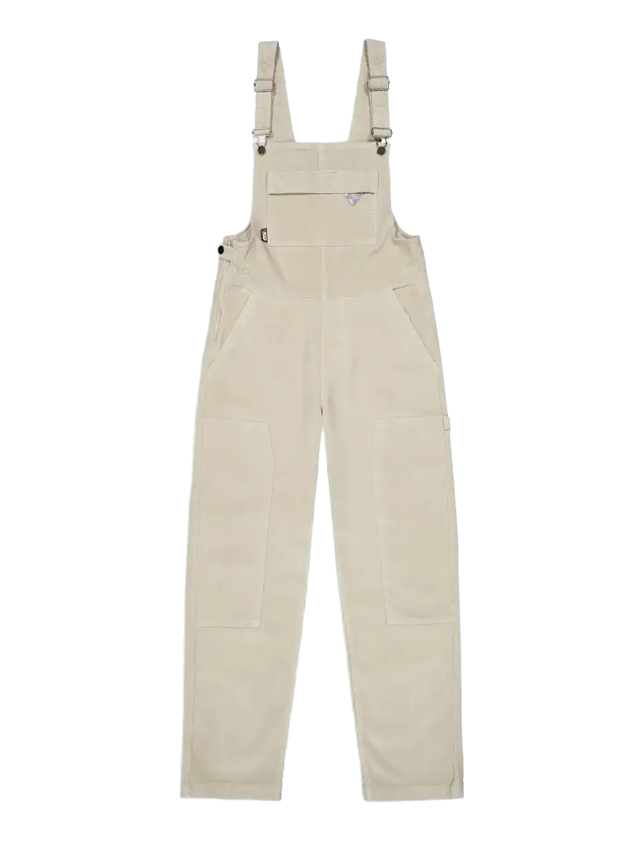 PICTURE ORGANIC CLOTHING Bibee Cord Overalls, Kvinder, Fløjls Overall, Beige, Str: XL