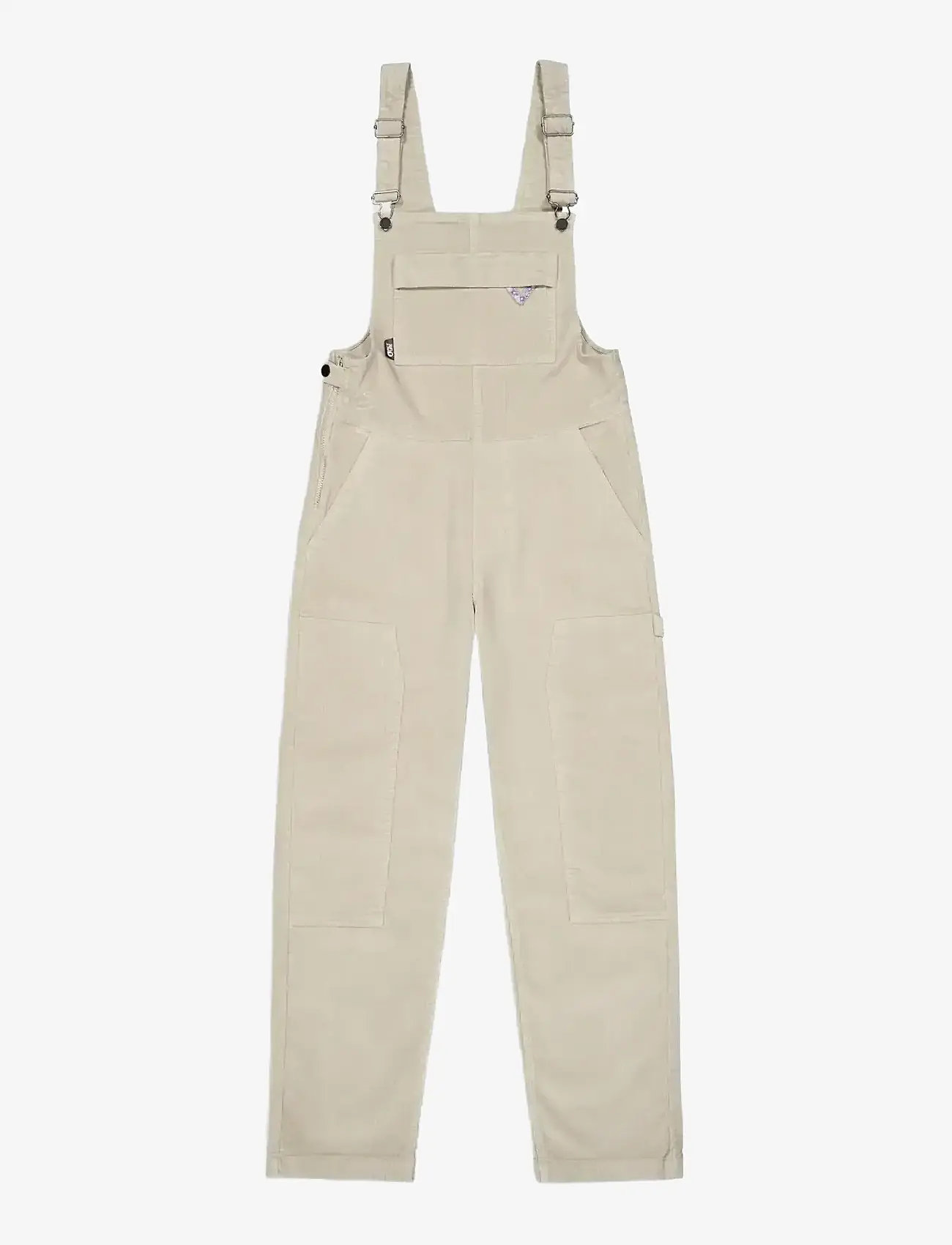 PICTURE ORGANIC CLOTHING - BIBEE CORD OVERALLS - straight jeans - b pure cashmere - 0