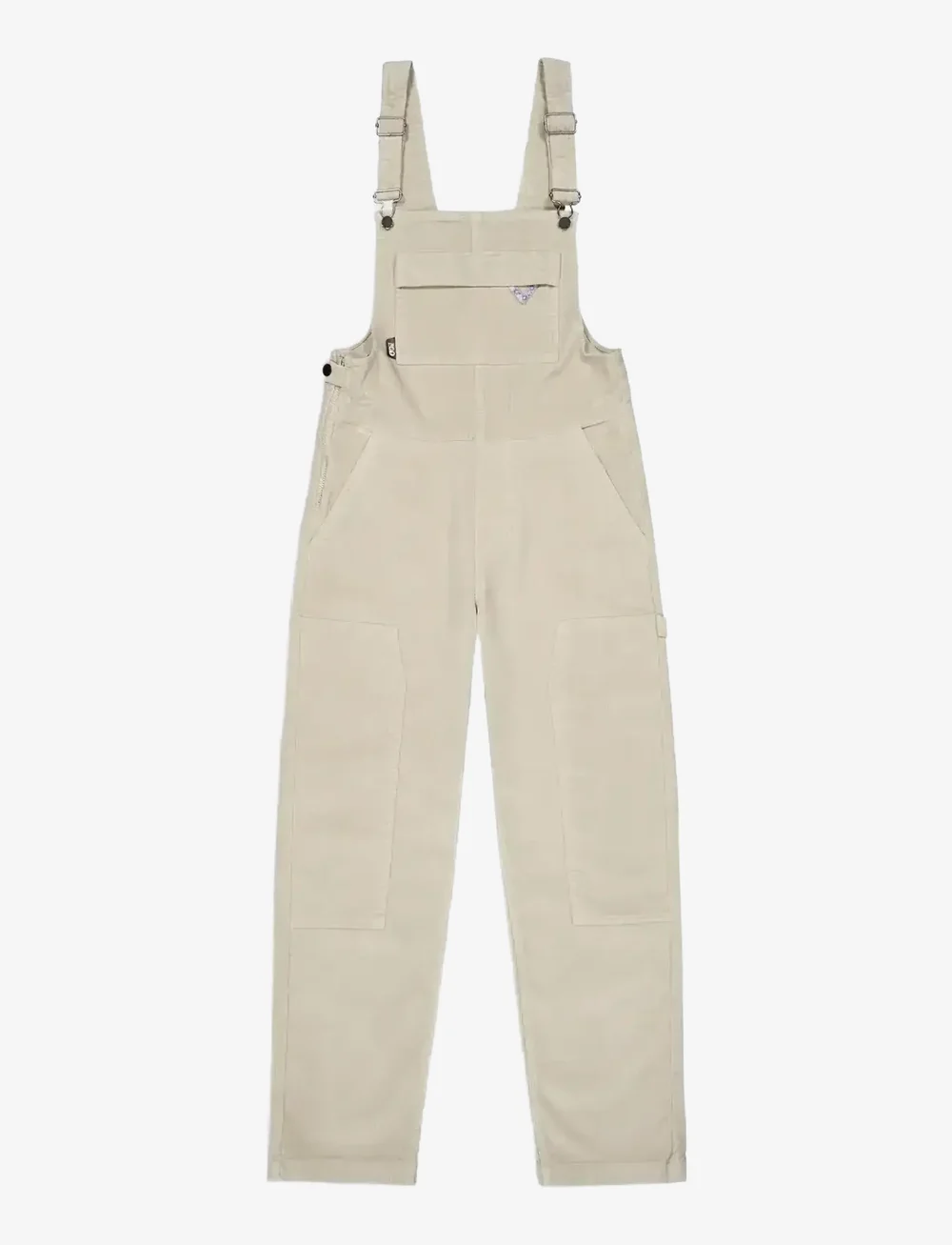 PICTURE ORGANIC CLOTHING - BIBEE CORD OVERALLS - straight jeans - b pure cashmere - 0