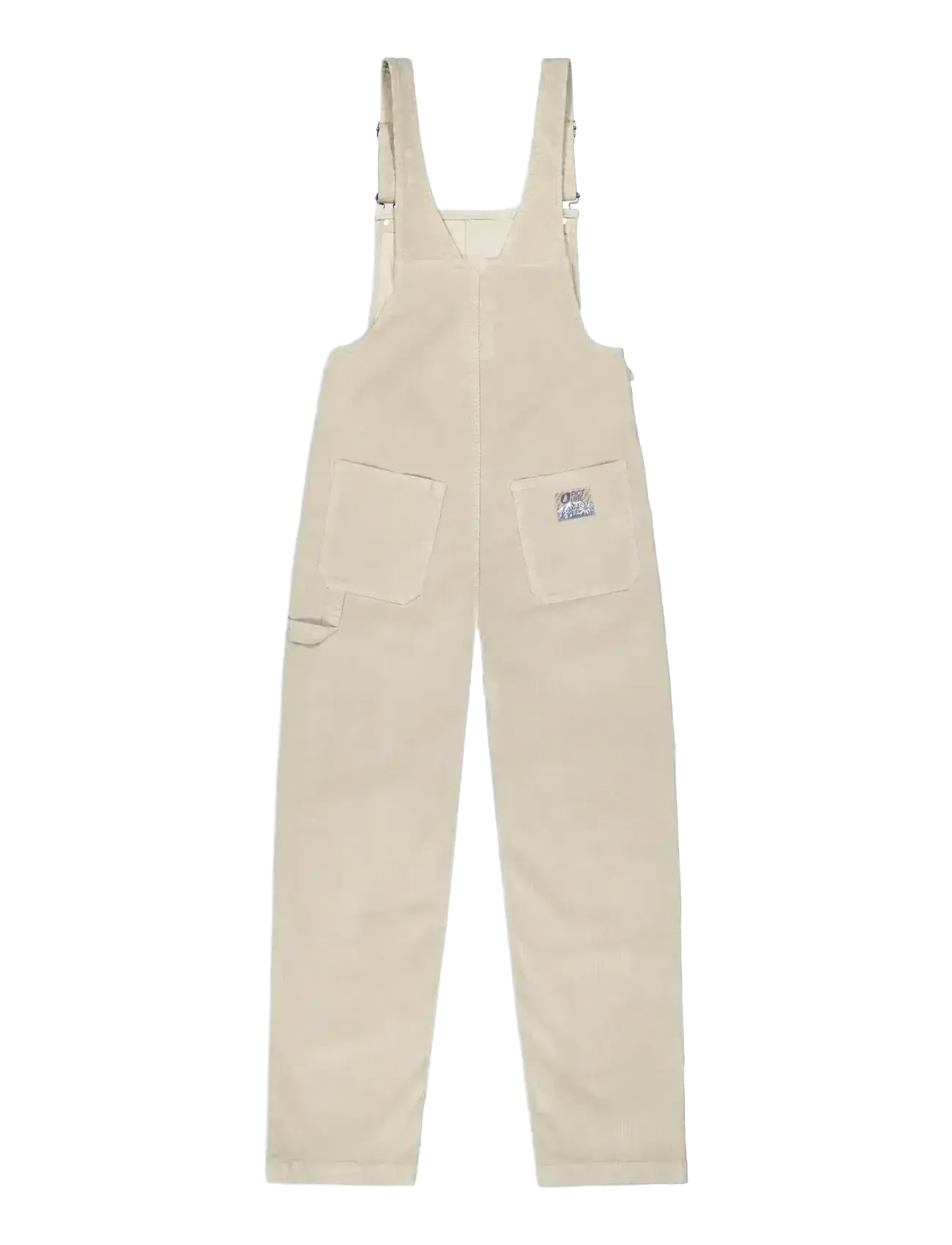 PICTURE ORGANIC CLOTHING - BIBEE CORD OVERALLS - straight jeans - b pure cashmere - 1