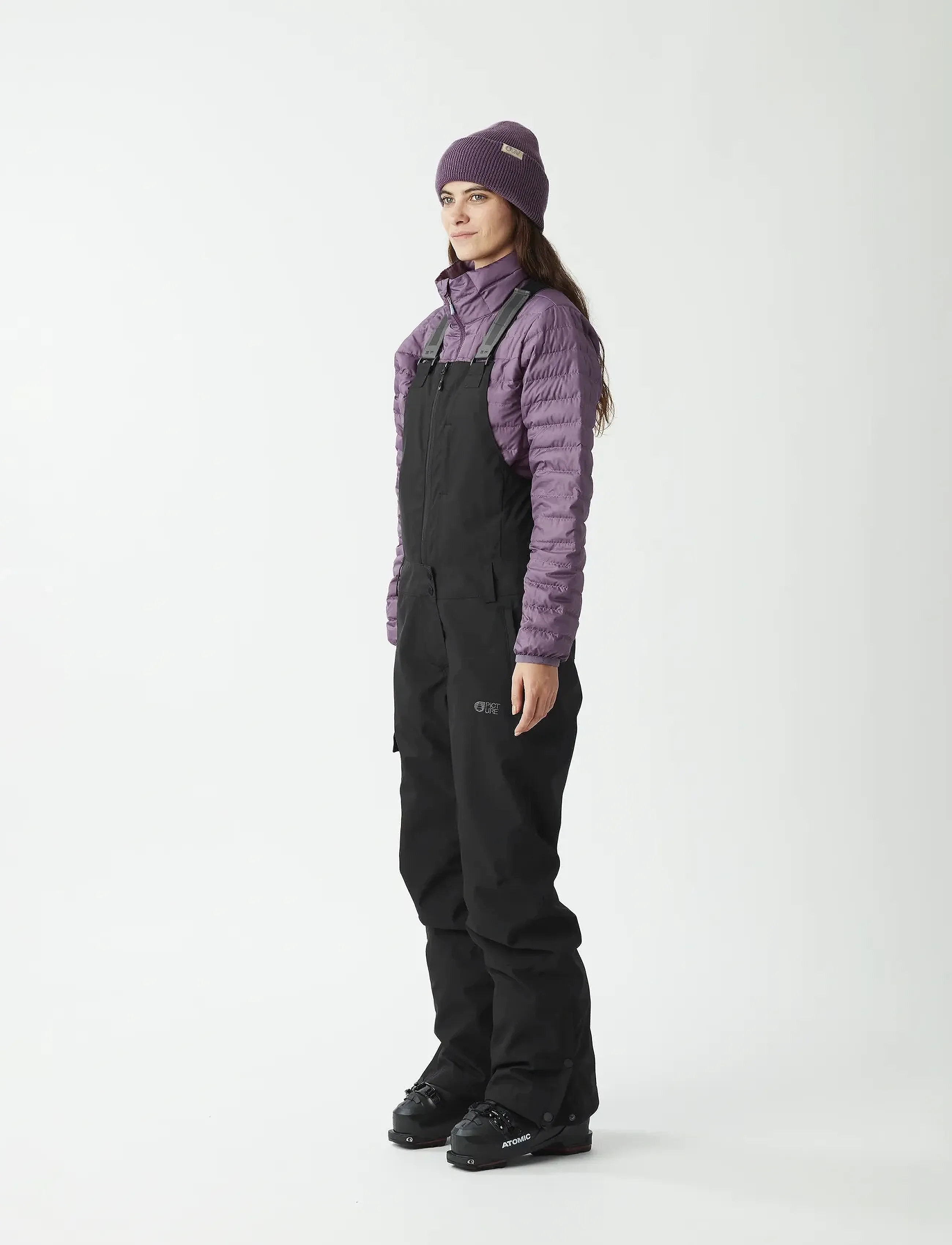 PICTURE ORGANIC CLOTHING - BRITA BIB PANTS - ski-kleidung - a black - 3