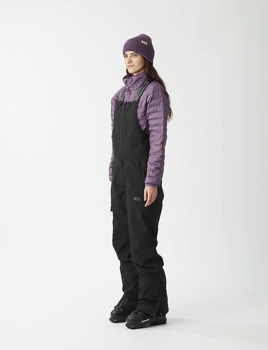 PICTURE ORGANIC CLOTHING - BRITA BIB PANTS - ski-kleidung - a black - 3