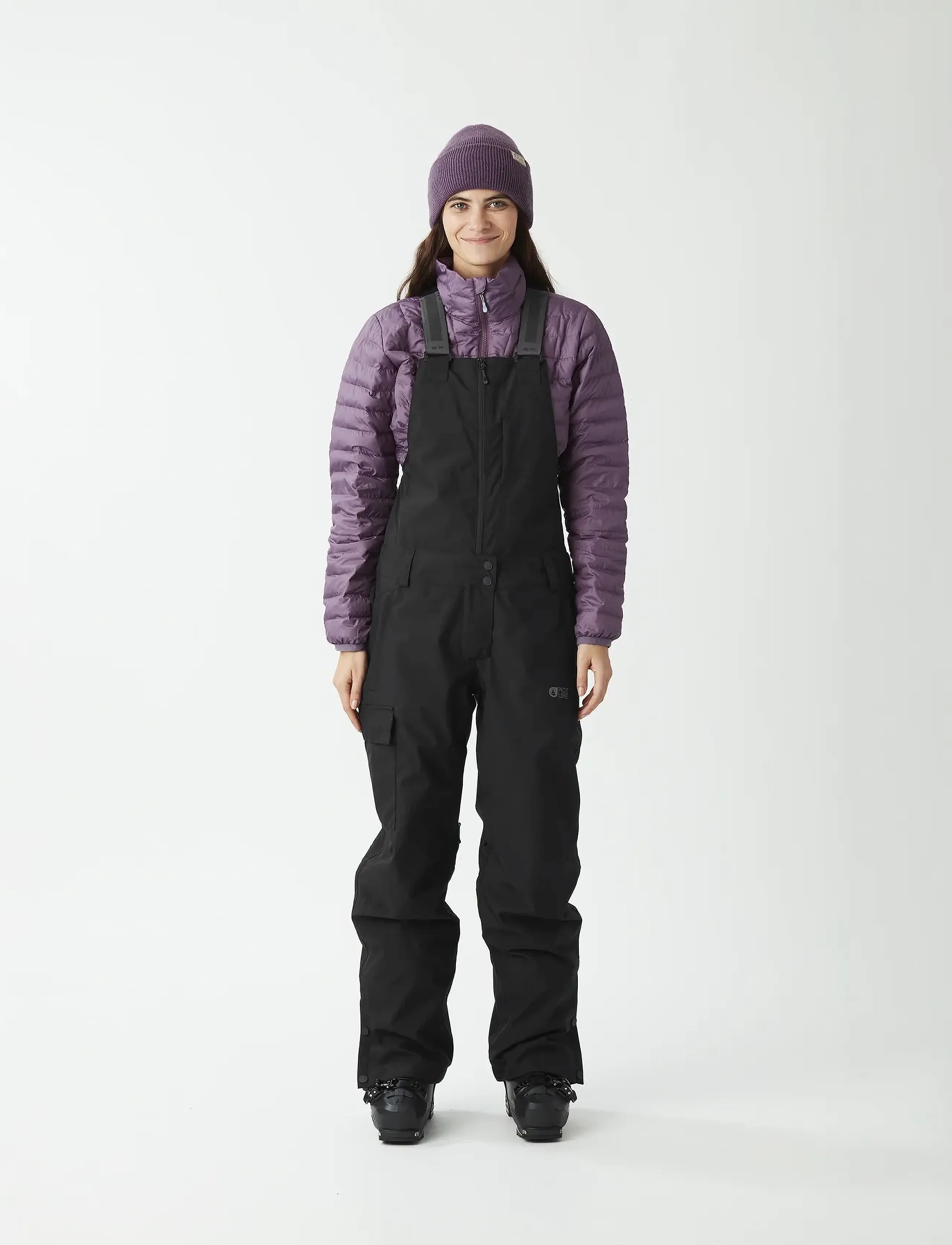 PICTURE ORGANIC CLOTHING - BRITA BIB PANTS - ski-kleidung - a black - 4