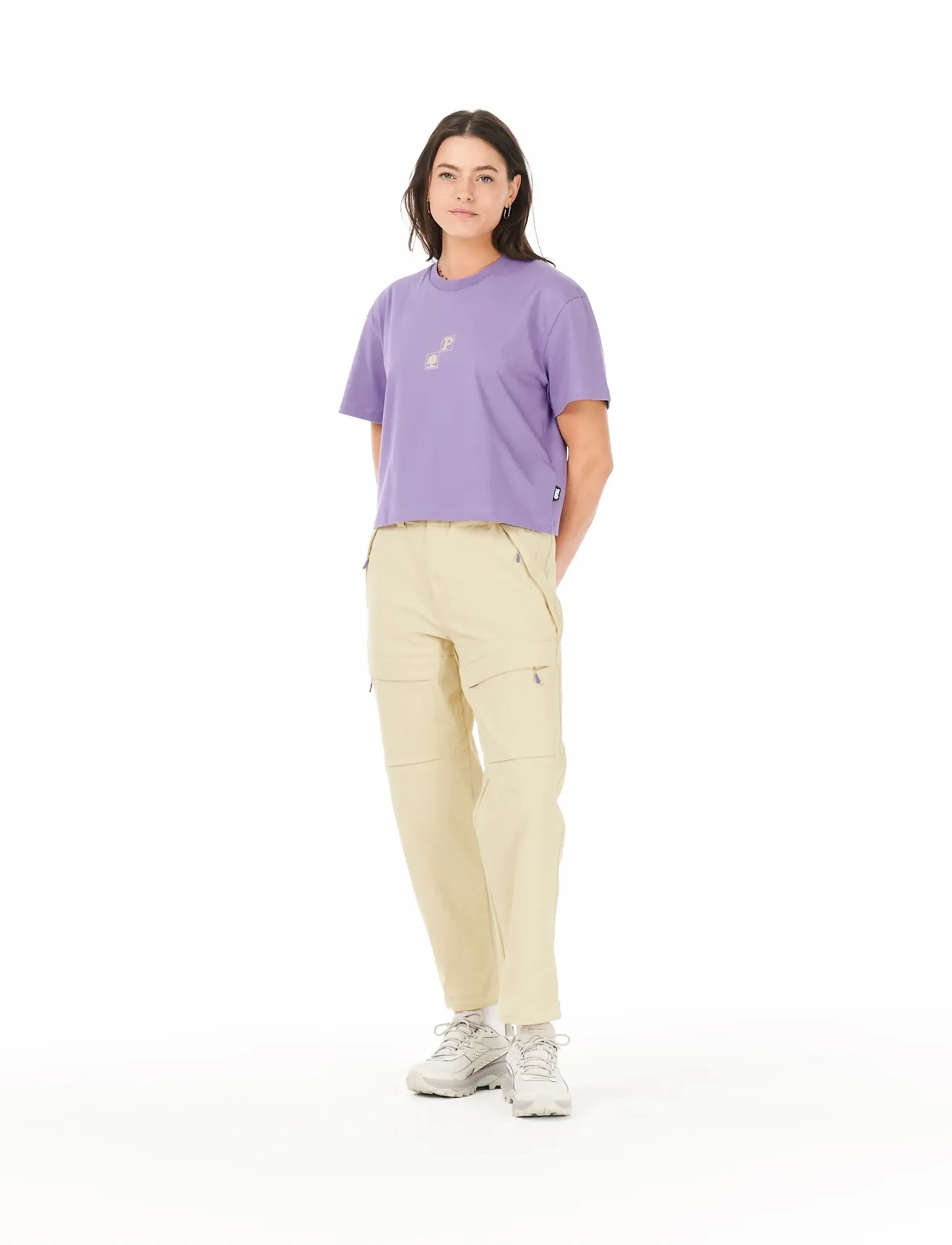 PICTURE ORGANIC CLOTHING - HAVOR W CARGO PANTS - hversdags buxur - wood ash - 3