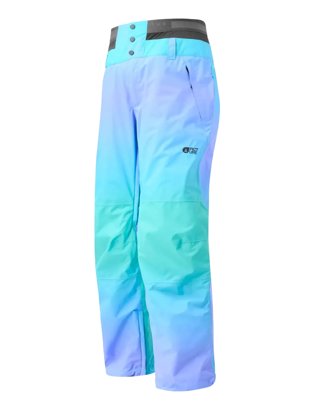 PICTURE ORGANIC CLOTHING AKNA GRADIENT PANTS - Kläder - FROZEN GRADIENT PRINT / blue