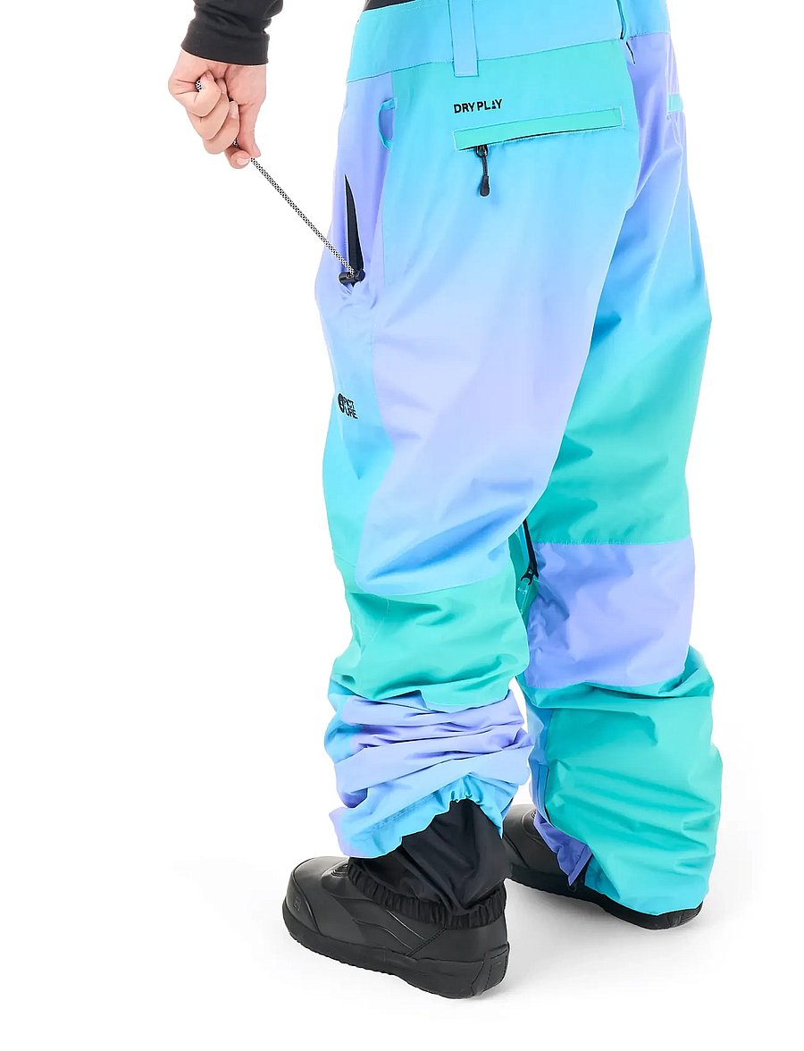 PICTURE ORGANIC CLOTHING - AKNA GRADIENT PANTS - skidkläder - frozen gradient print - 0
