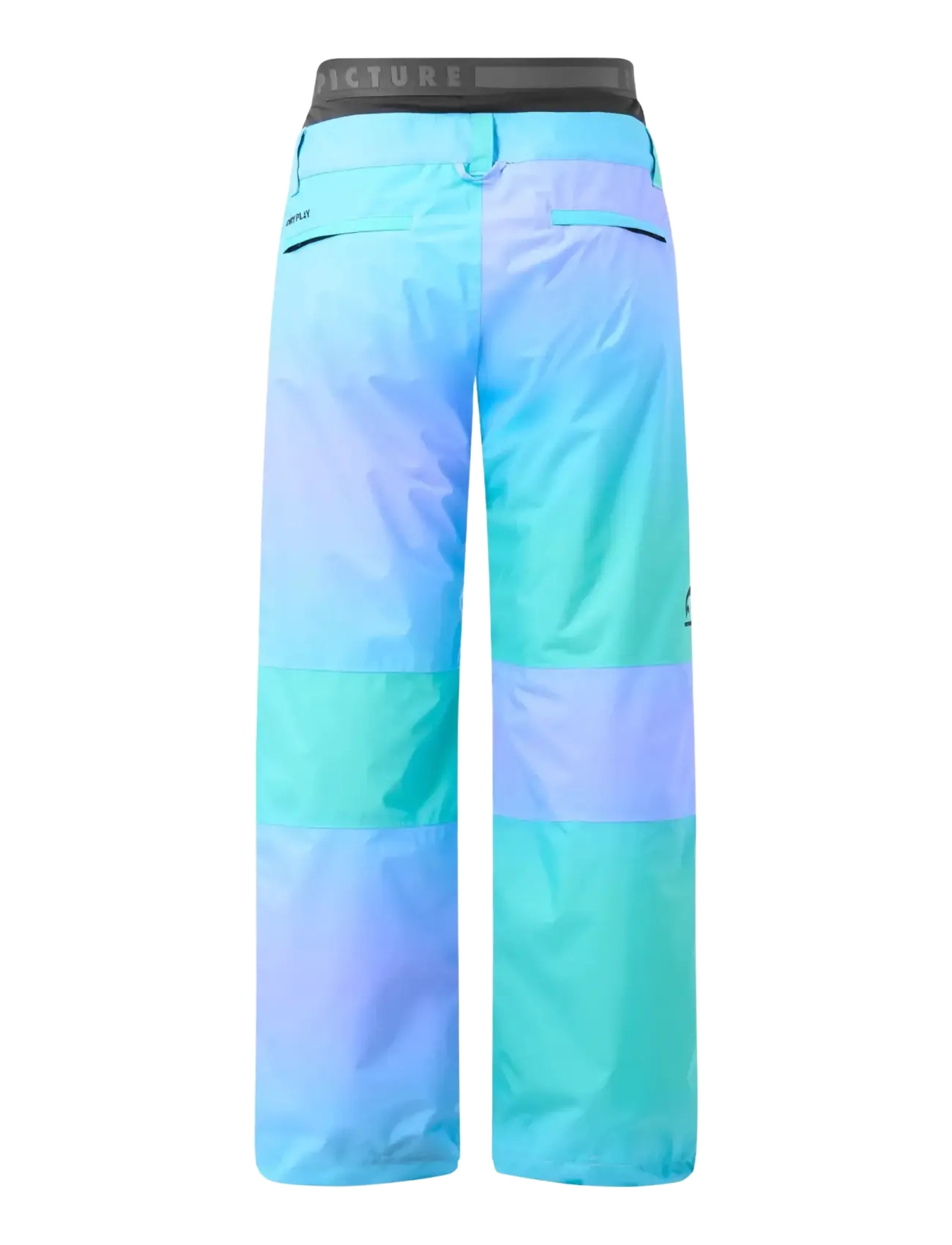 PICTURE ORGANIC CLOTHING - AKNA GRADIENT PANTS - skidkläder - frozen gradient print - 3