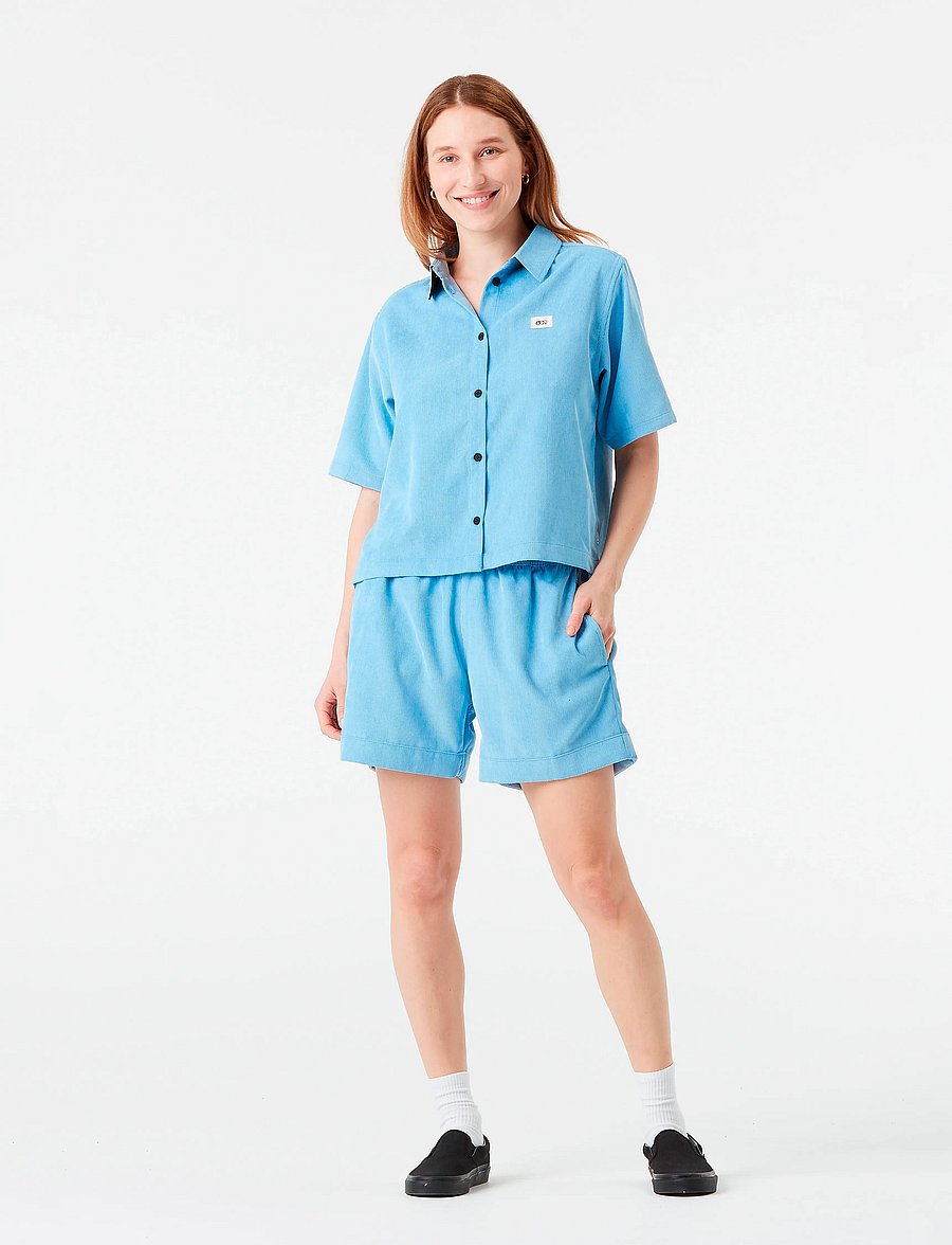 PICTURE ORGANIC CLOTHING - SESIA CORD SHORTS - shorts décontractés - a vista blue - 0