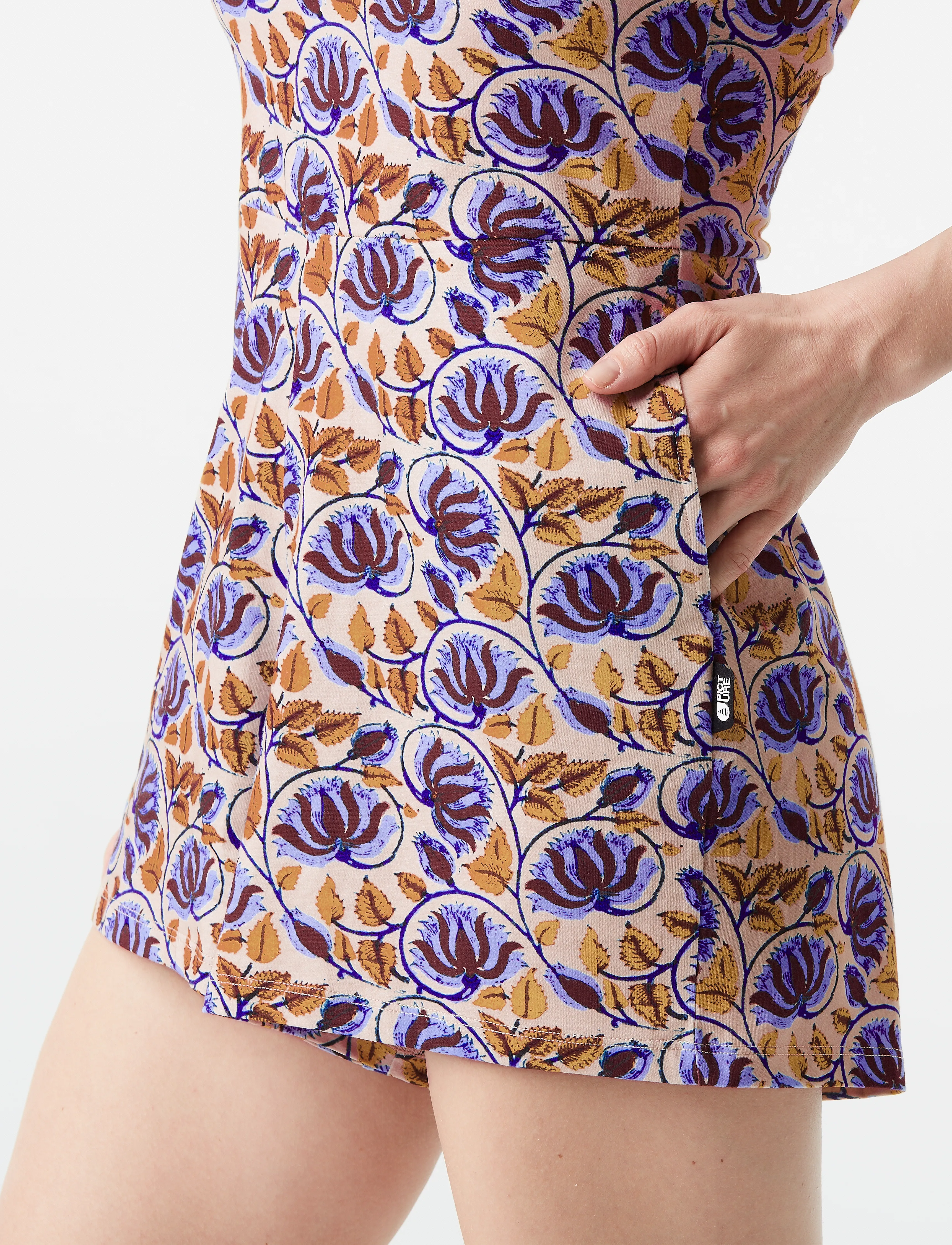 PICTURE ORGANIC CLOTHING Alinna Printed Romper, XS, Multi/patterned, Sport Clothing > Sport Kjoler Og Nederdele, Dame