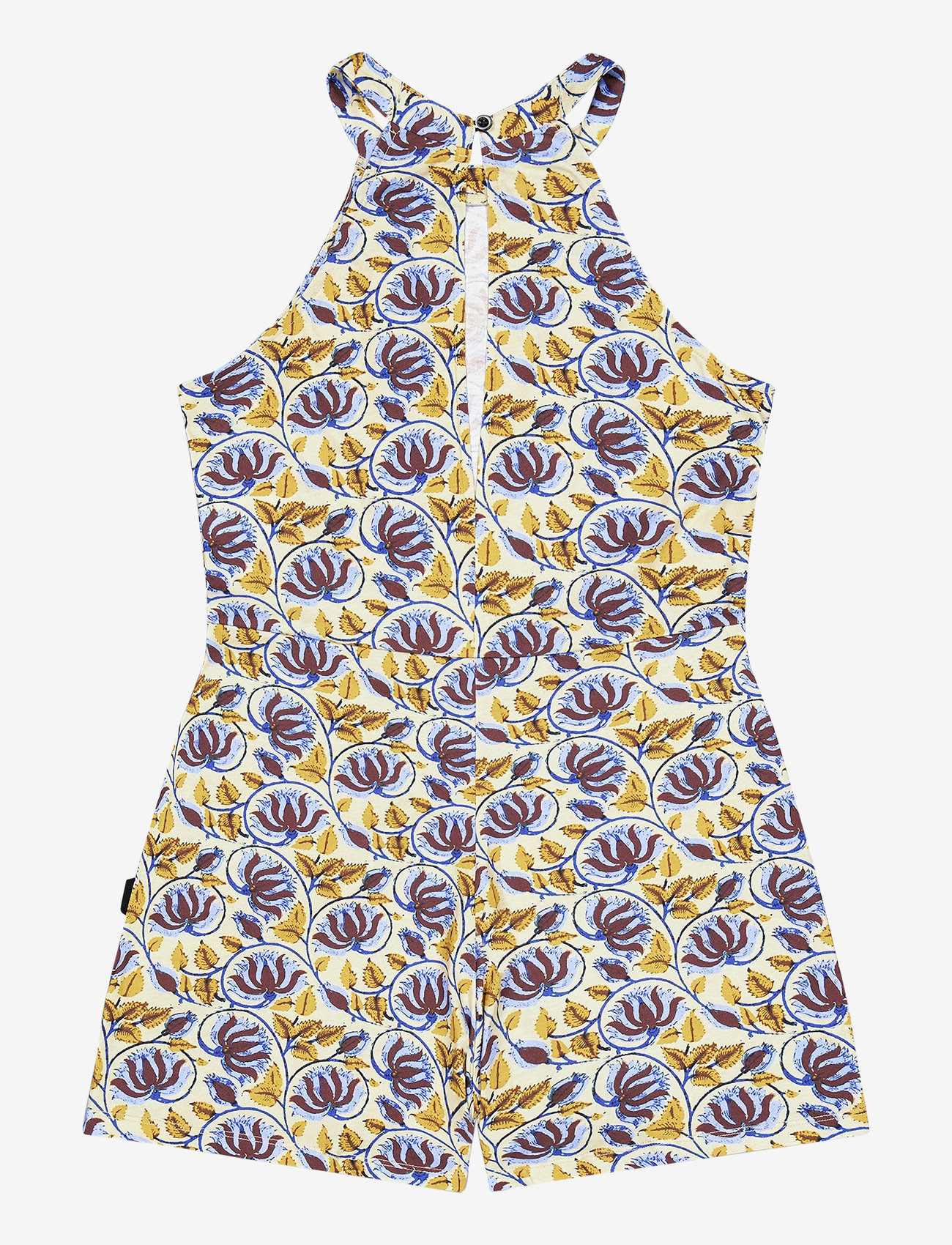 PICTURE ORGANIC CLOTHING - ALINNA PRINTED ROMPER - dresses & skirts - b alpine thistle print - 2