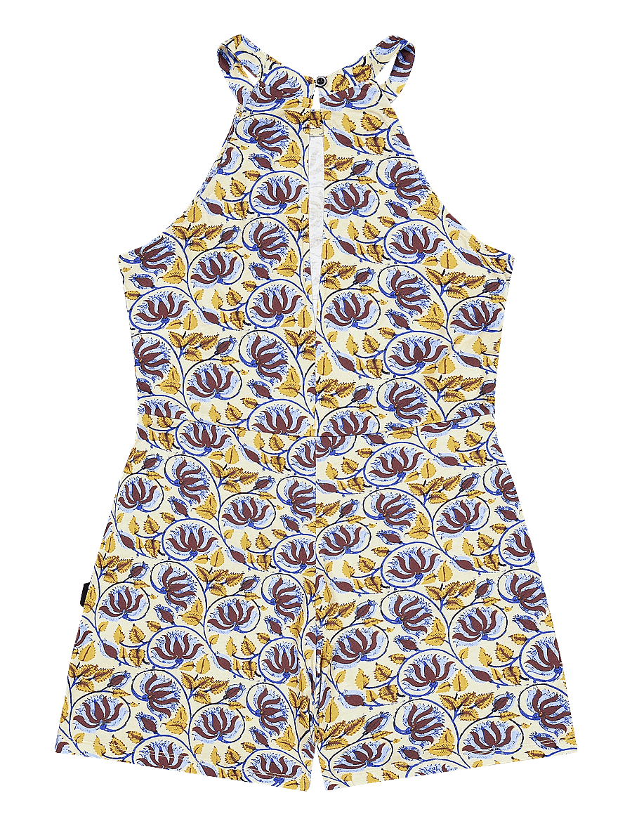 PICTURE ORGANIC CLOTHING - ALINNA PRINTED ROMPER - kleidid ja seelikud - b alpine thistle print - 2