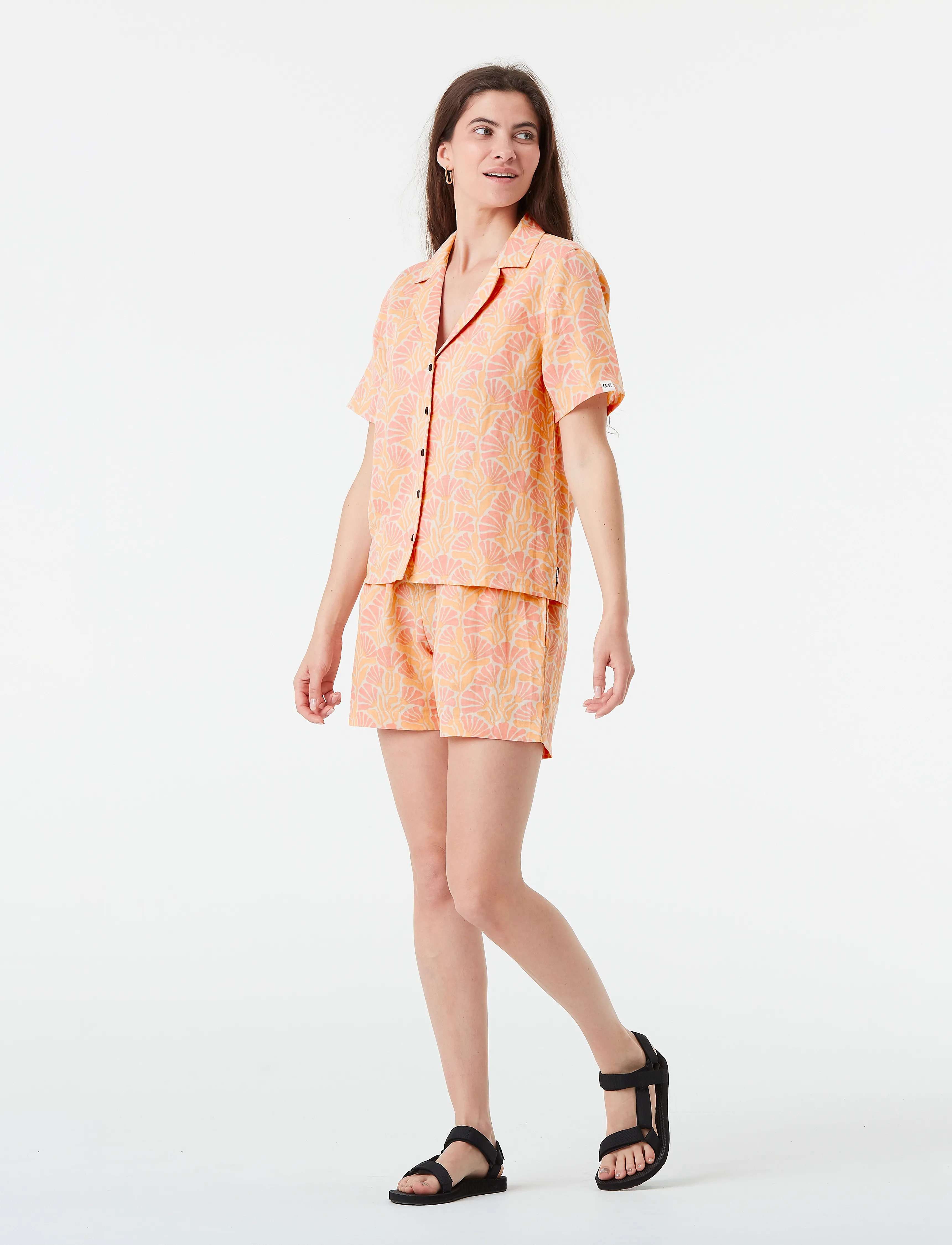 PICTURE ORGANIC CLOTHING - KINTHA SHORTS - rennot shortsit - a posidonie print - 5