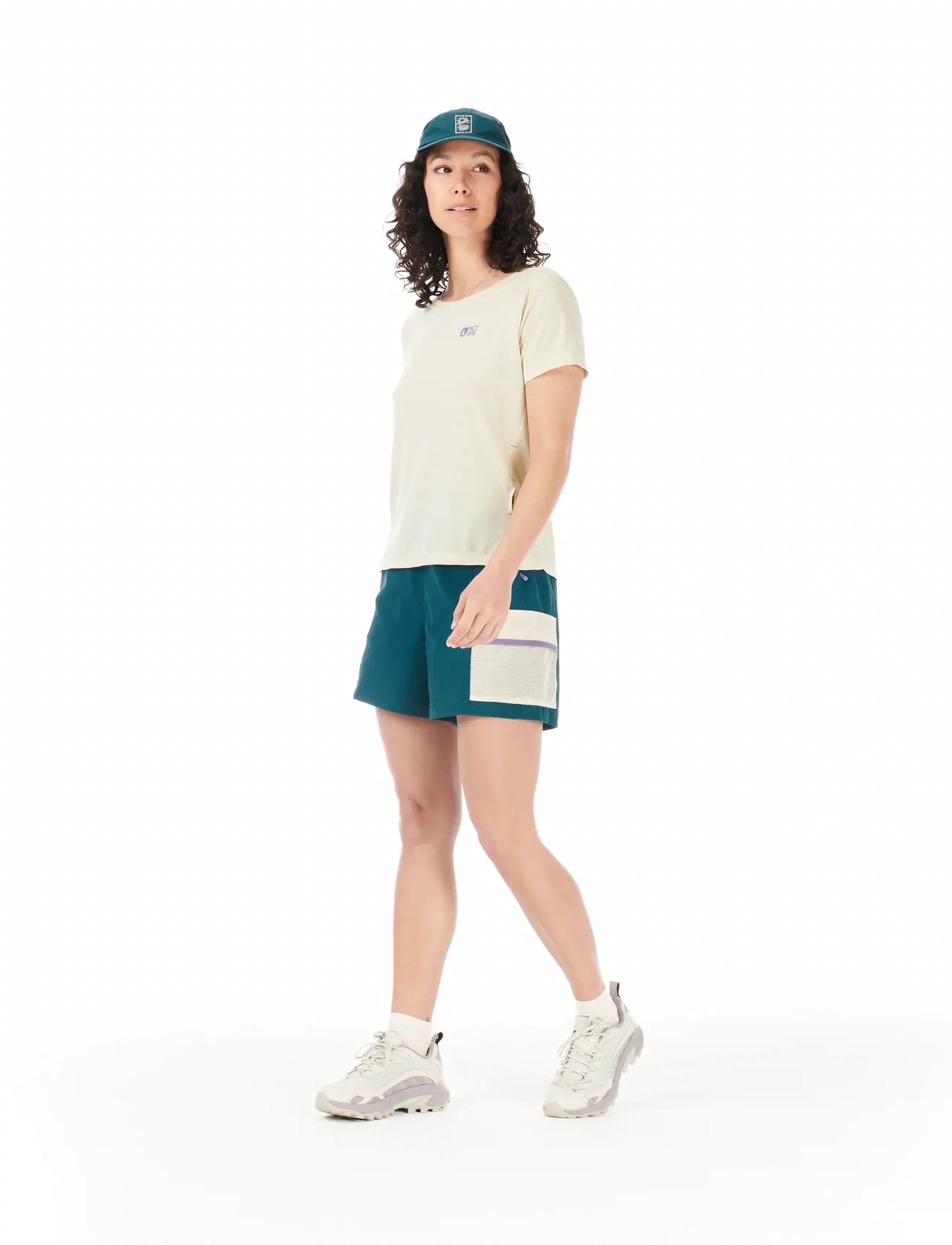 PICTURE ORGANIC CLOTHING - CAMBA W STRETCH SHORTS - ulkoilushortsit - deep water - 3