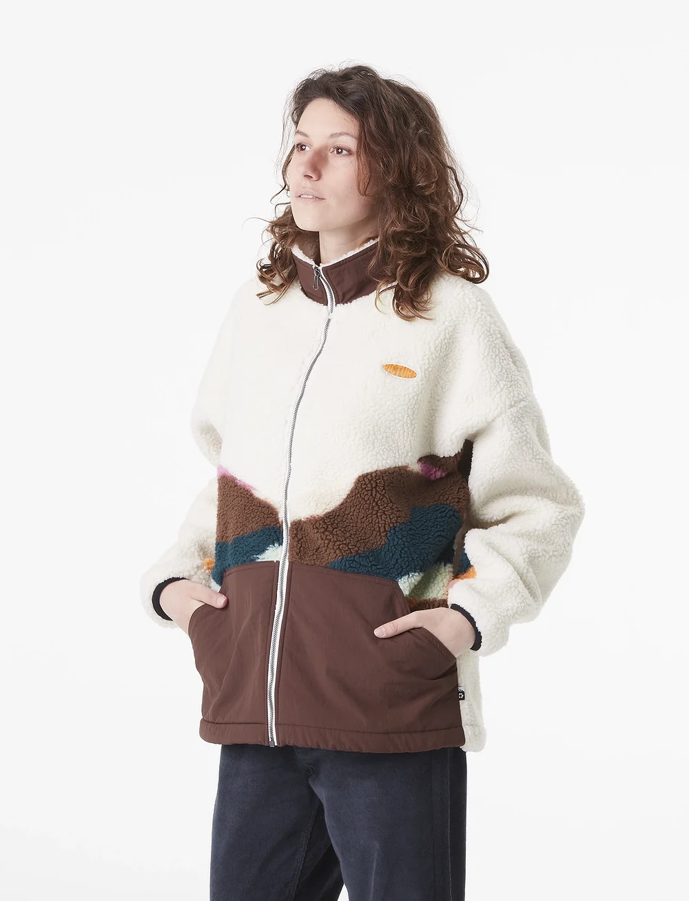 PICTURE ORGANIC CLOTHING - AKUNA ZIP FLEECE - fleece & midlayer - tofu - 0