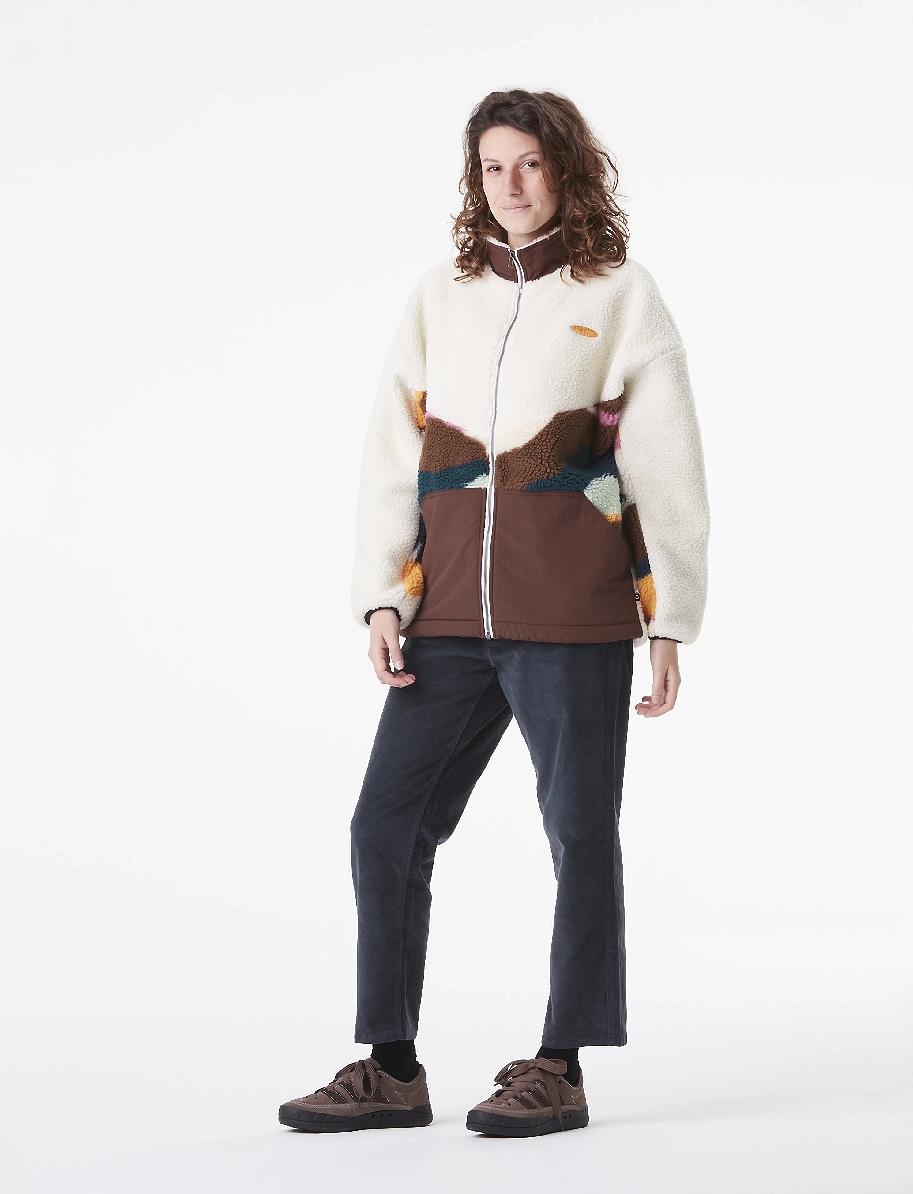 PICTURE ORGANIC CLOTHING - AKUNA ZIP FLEECE - fleecejacken - tofu - 3