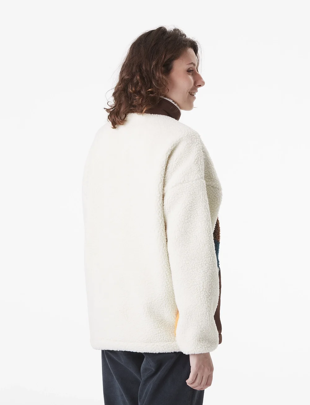 PICTURE ORGANIC CLOTHING - AKUNA ZIP FLEECE - fleece & midlayer - tofu - 4