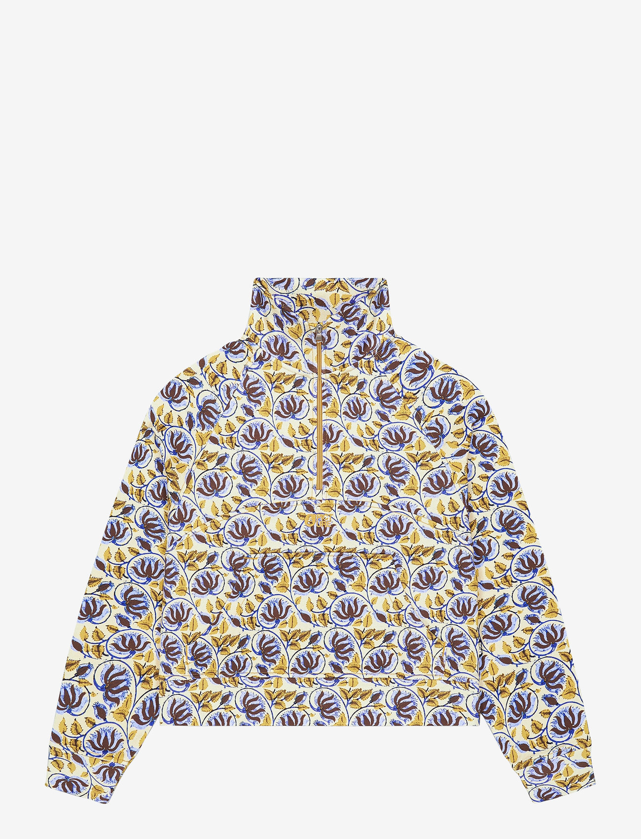 PICTURE ORGANIC CLOTHING - QUENDA 1/2 ZIP P SWEAT - yläosat - b alpine thistle print - 1