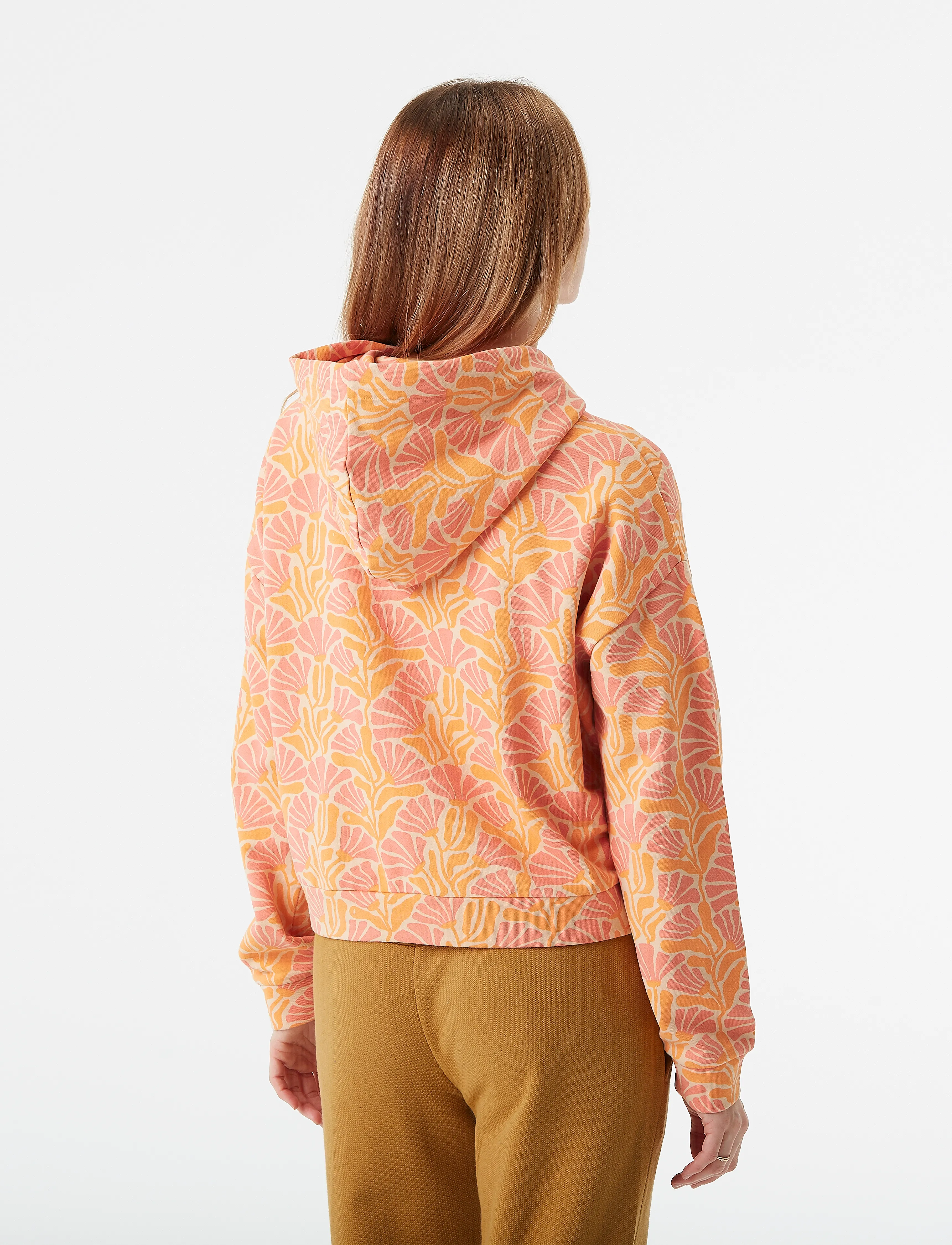PICTURE ORGANIC CLOTHING - NERIS PRINTED HOODIE - bluzy i swetry - b posidonie print - 3