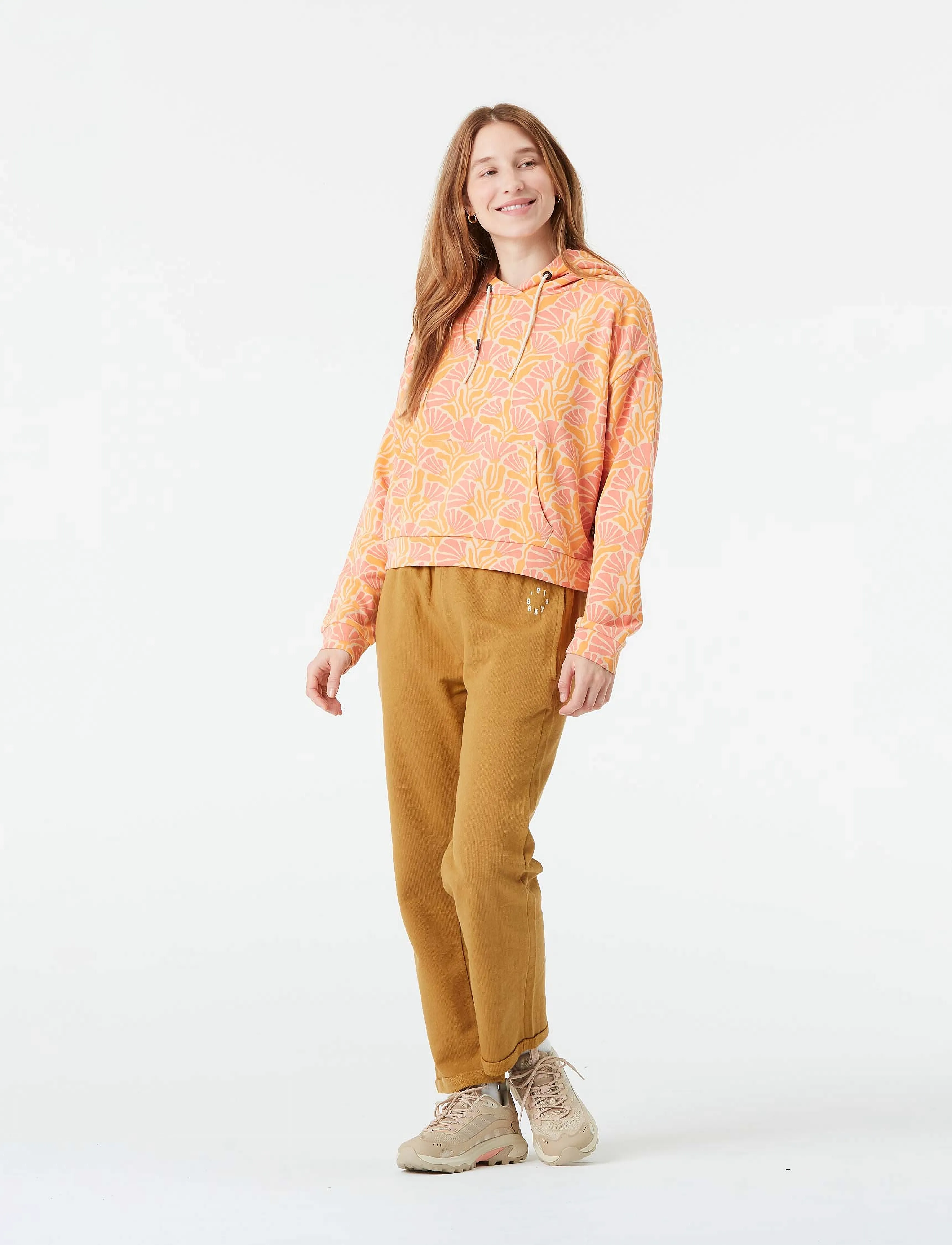 PICTURE ORGANIC CLOTHING - NERIS PRINTED HOODIE - bluzy i swetry - b posidonie print - 5