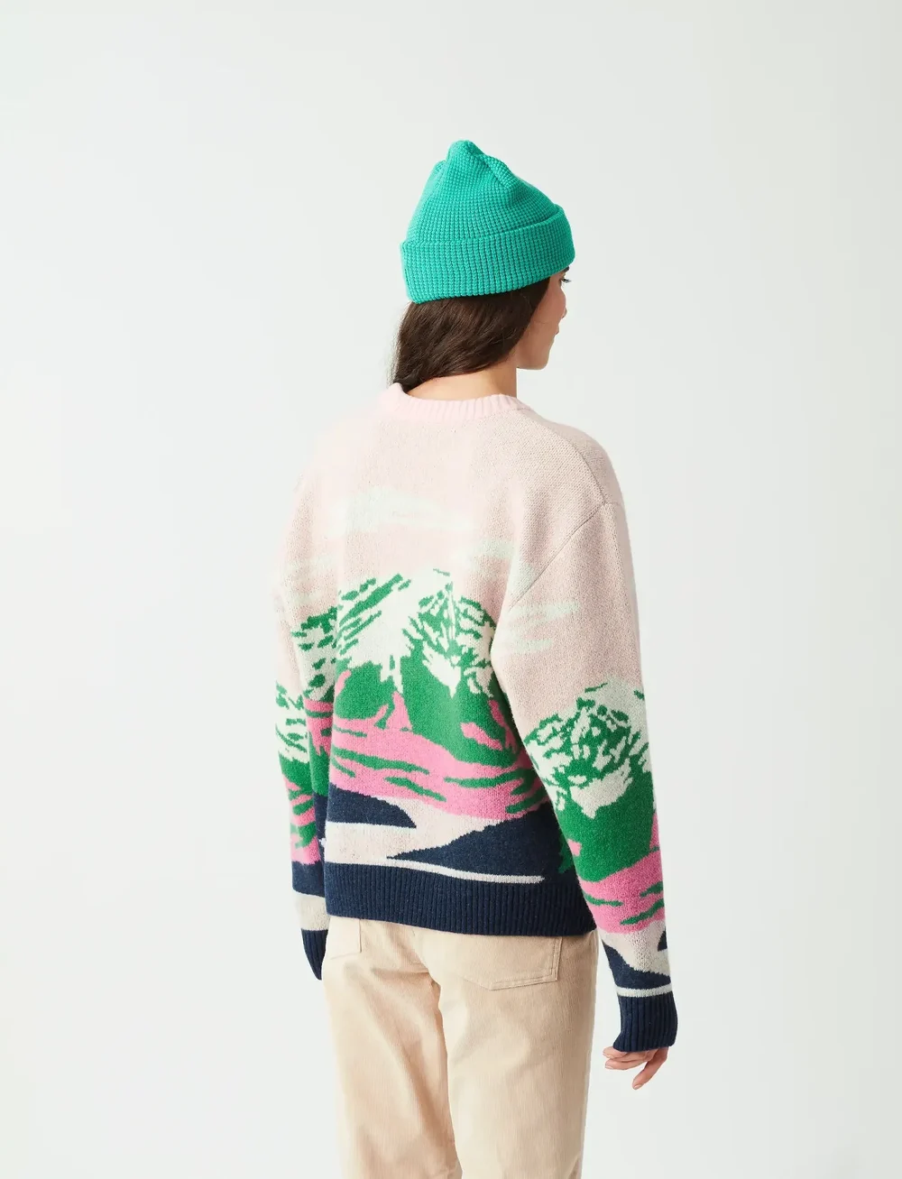 PICTURE ORGANIC CLOTHING - WAK KNIT - dressipluusid ja pusad - a cloudy landscape women - 3